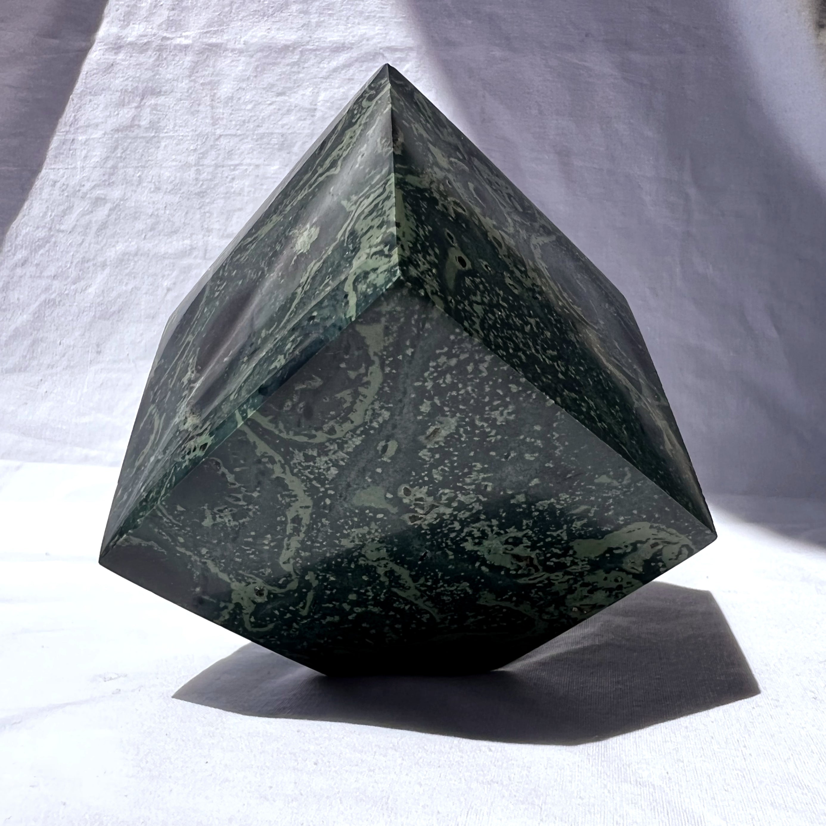 Kambaba Jasper Cube