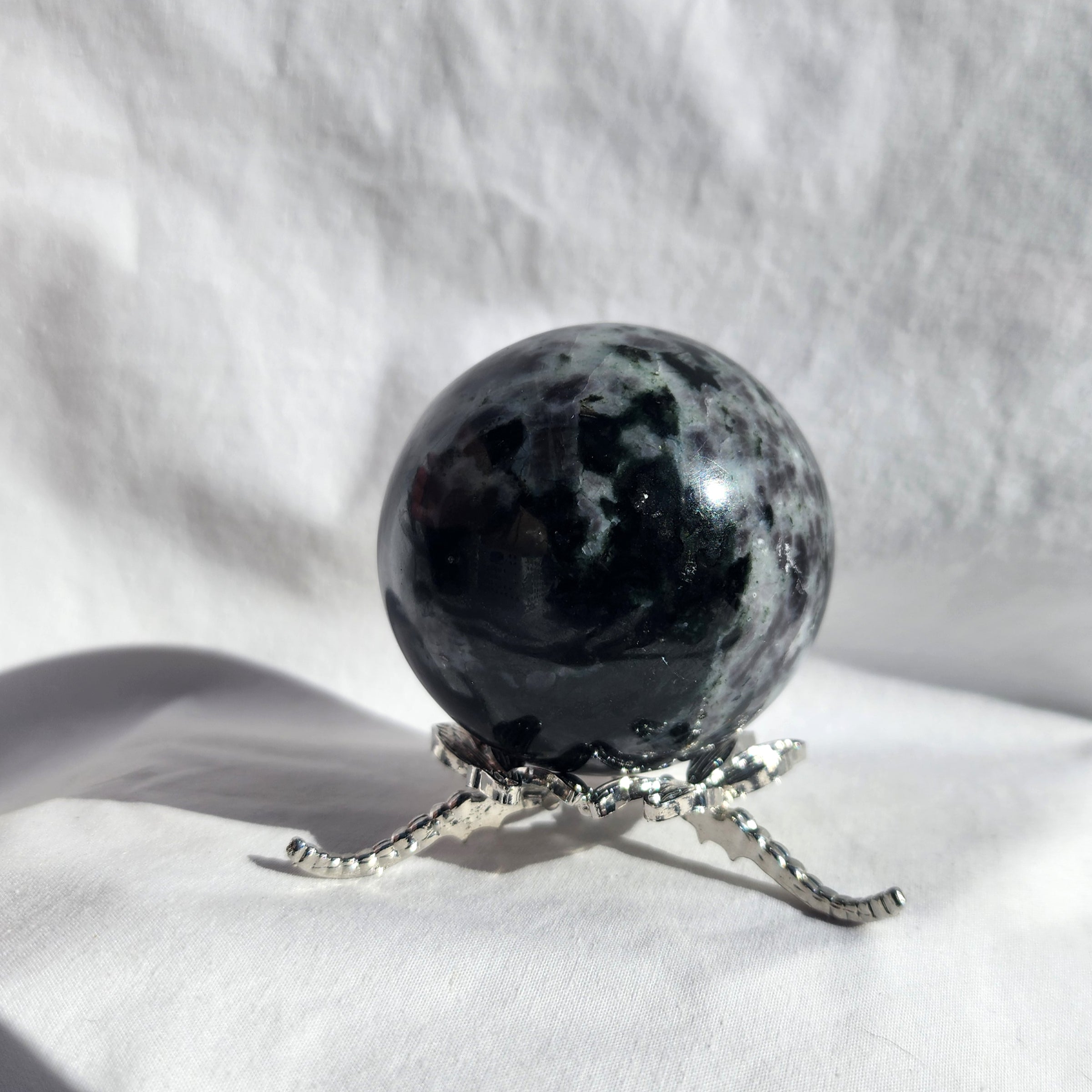 Indigo Gabbro (Mystic Merlinite) Sphere