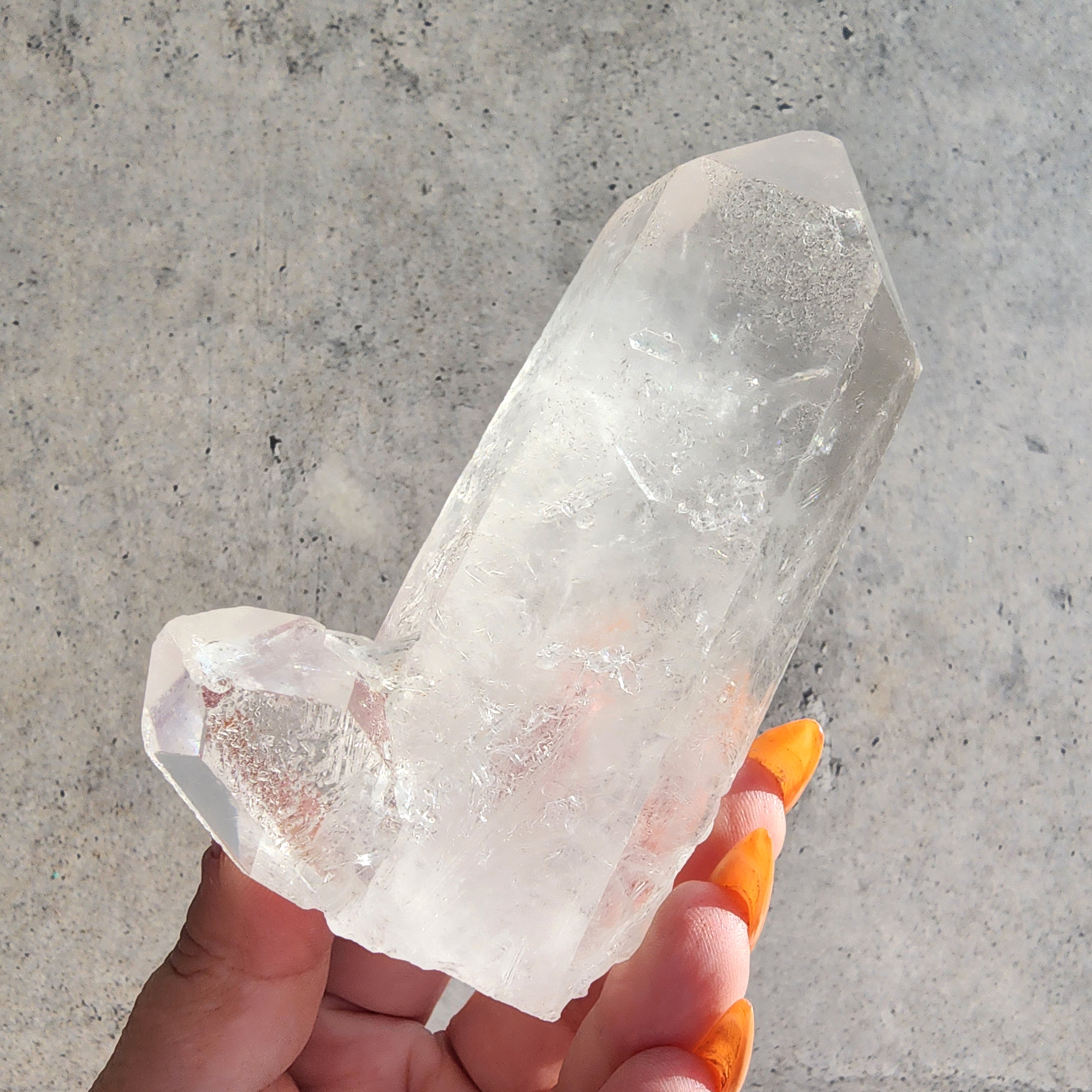 Clear Quartz Natural Raw Point