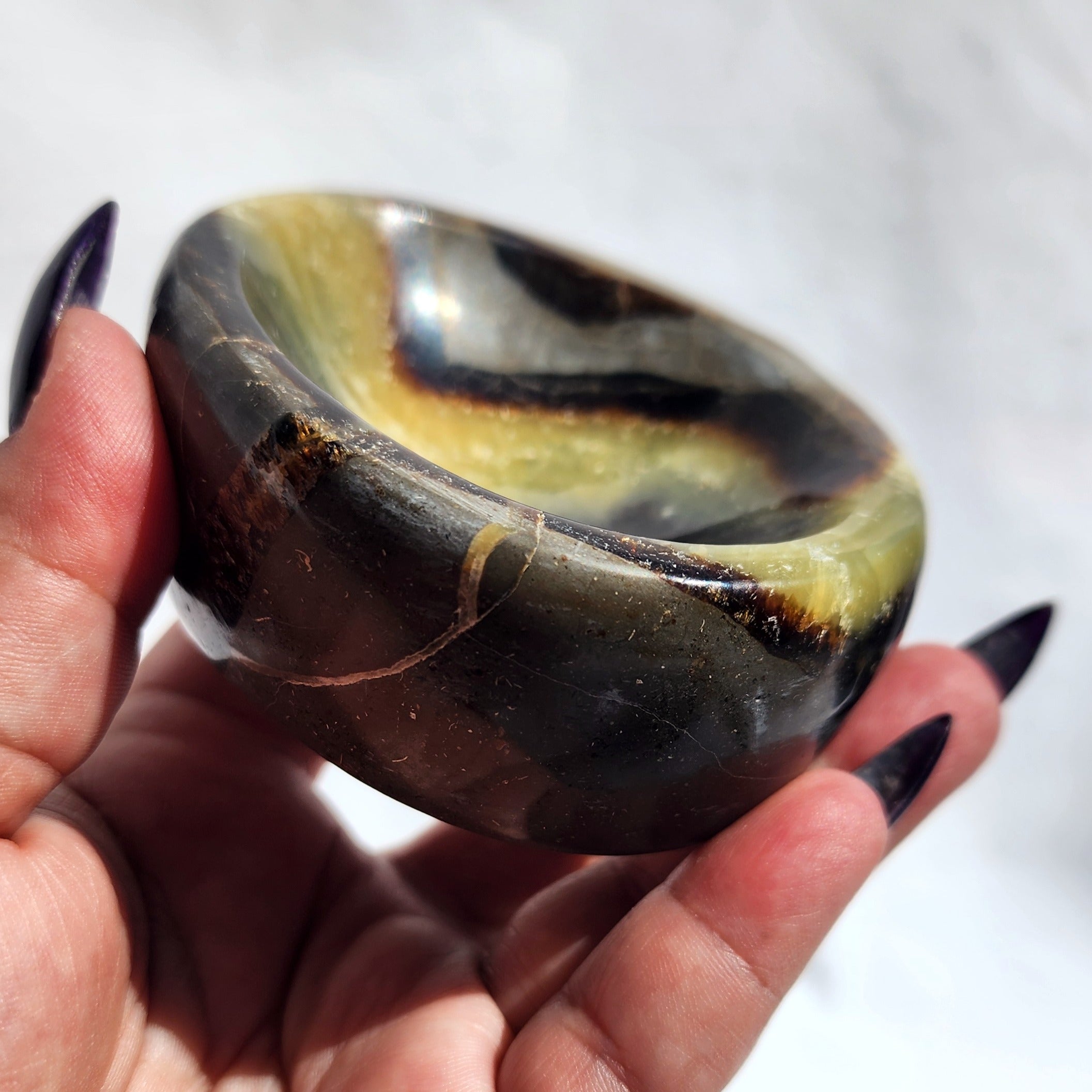 Septarian Trinket Dish