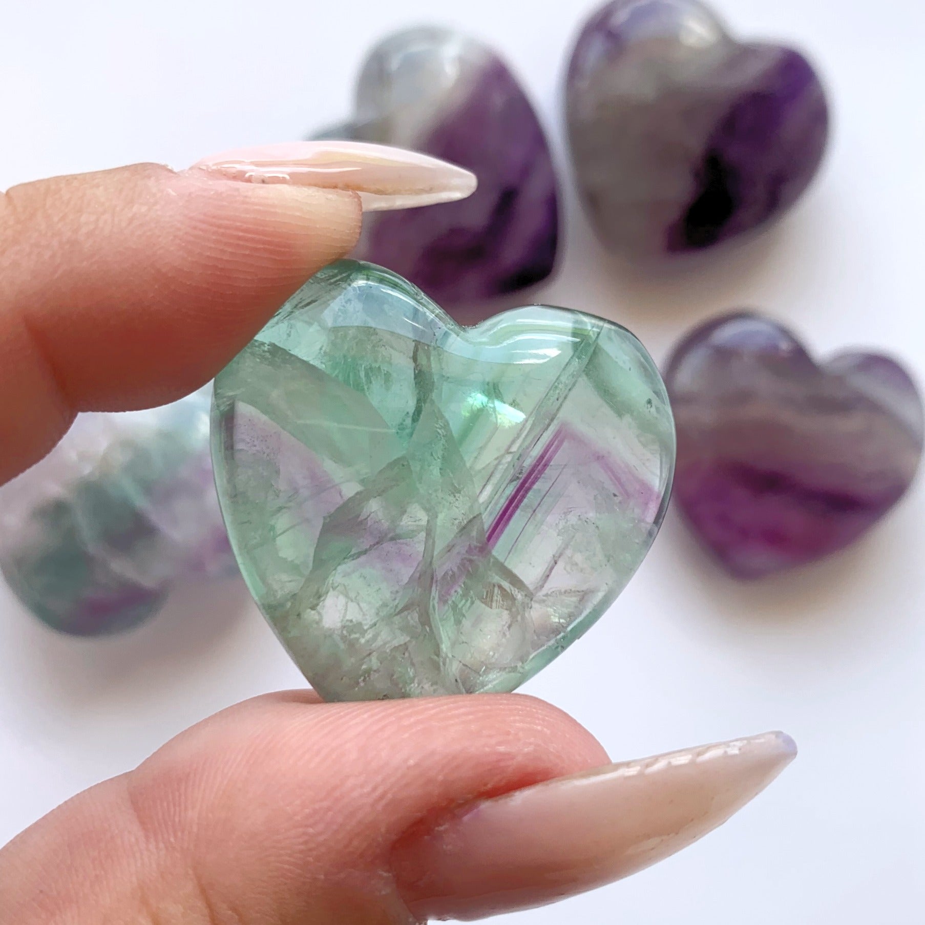 Fluorite Heart | Small