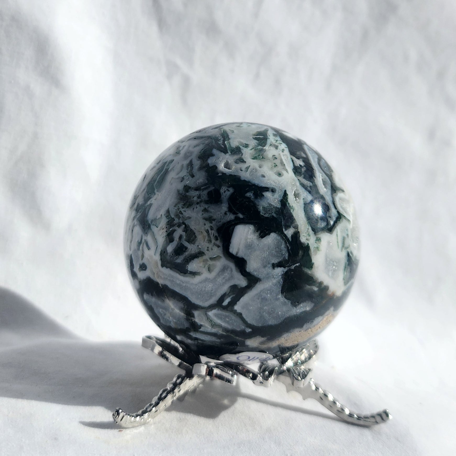 Tree Agate Sphere