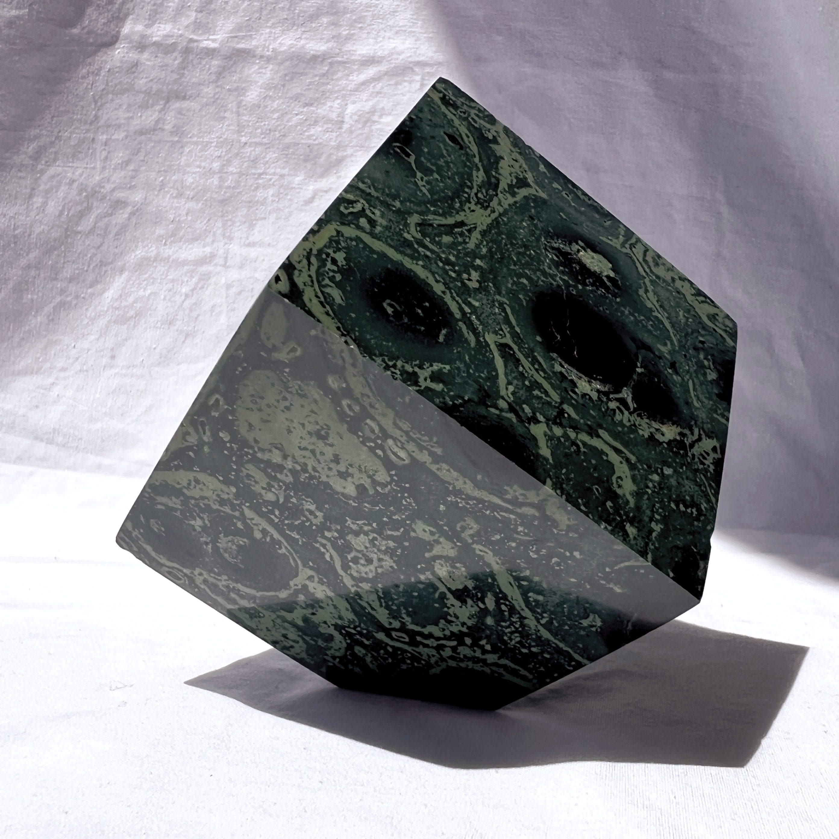 Kambaba Jasper Cube