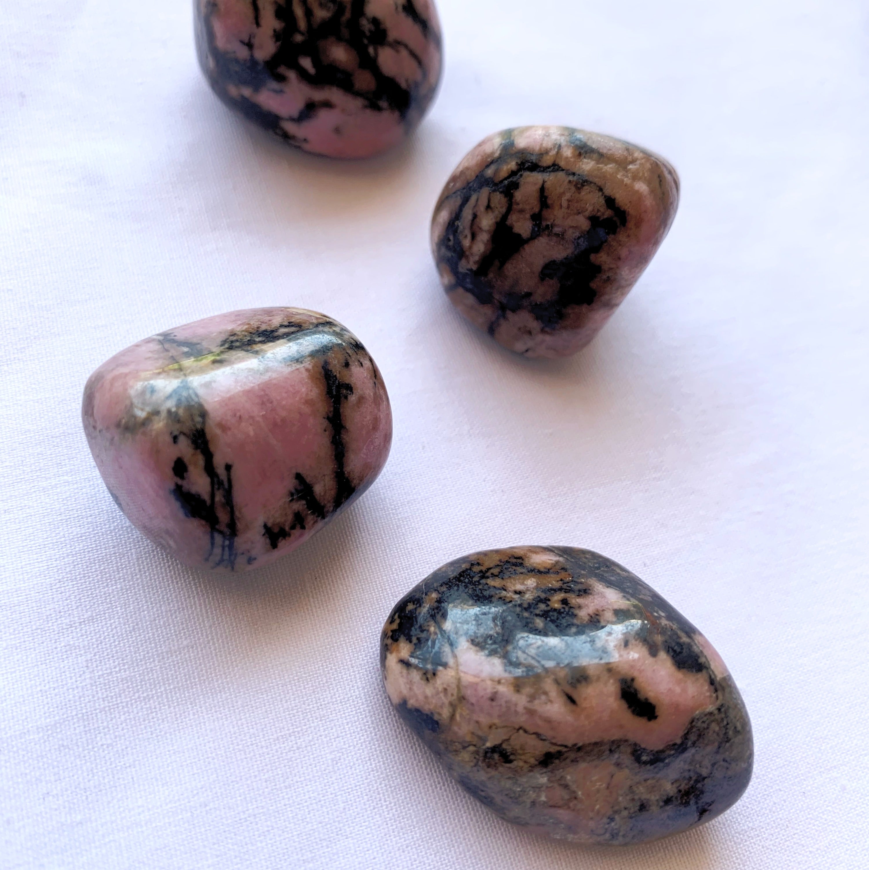 Rhodonite Tumbles