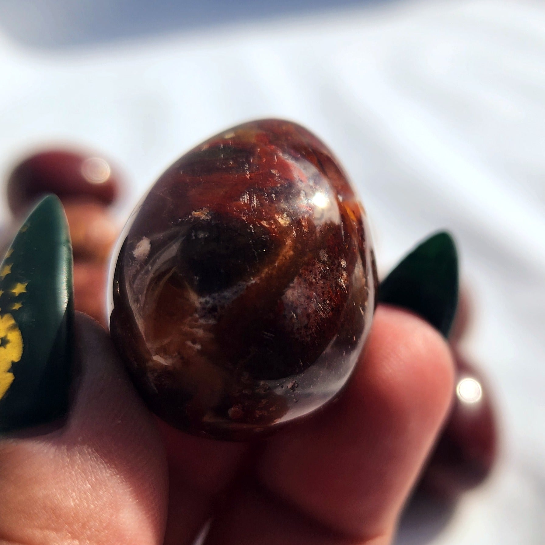 Carnelian Tumble Egg