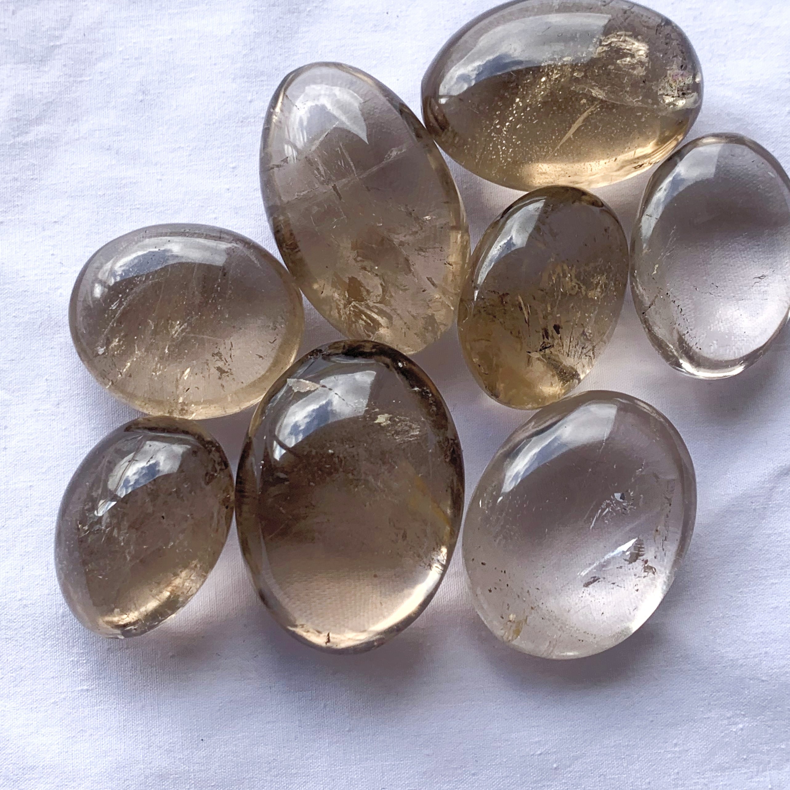 Smoky Quartz Palmstone | Small