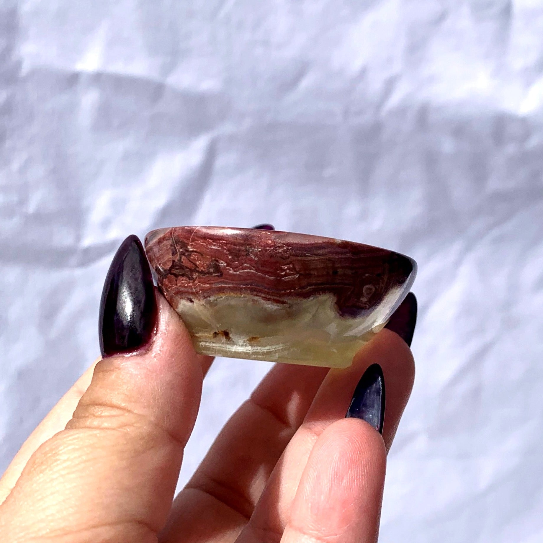 Green Onyx Mini Trinket Bowl