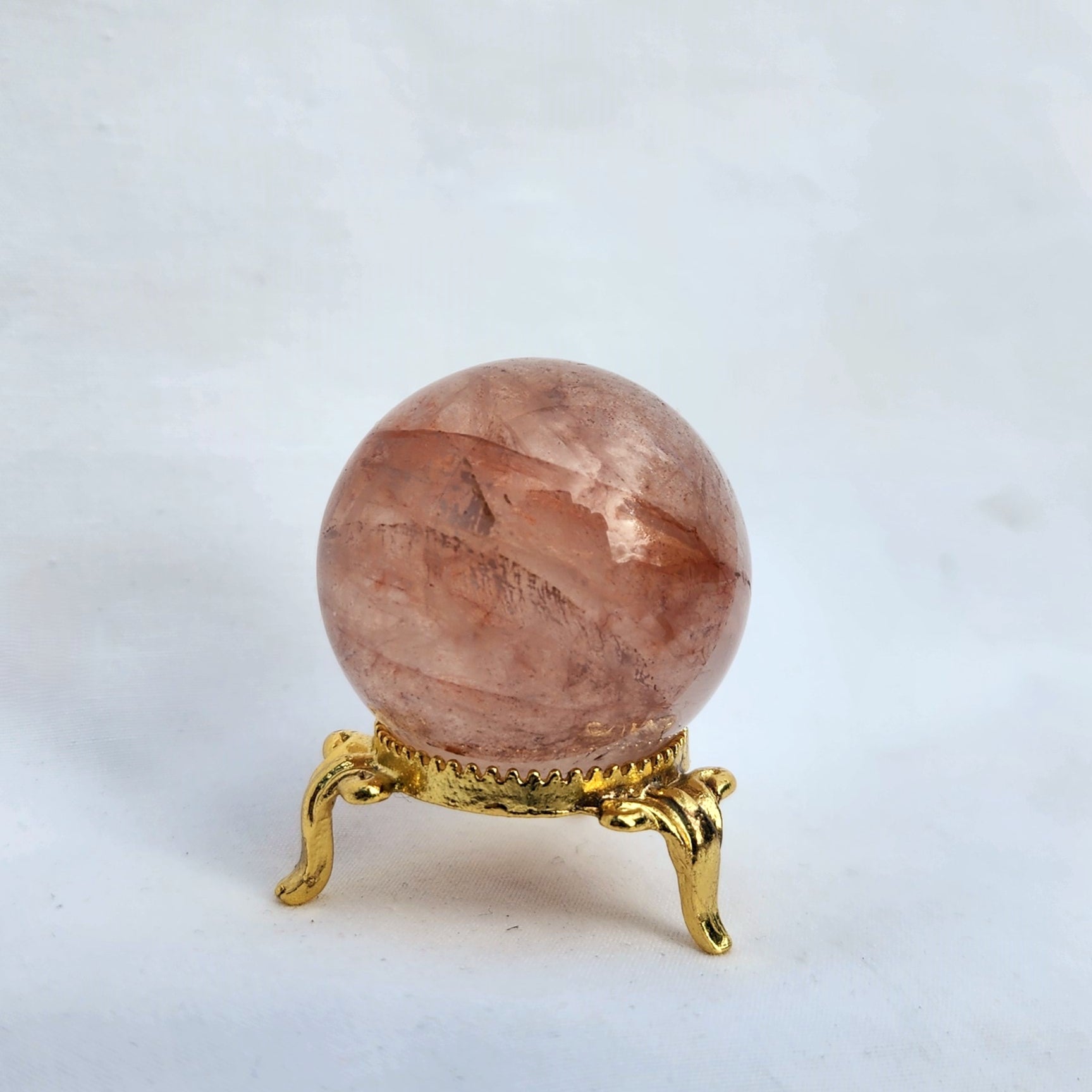 Fire Quartz Sphere