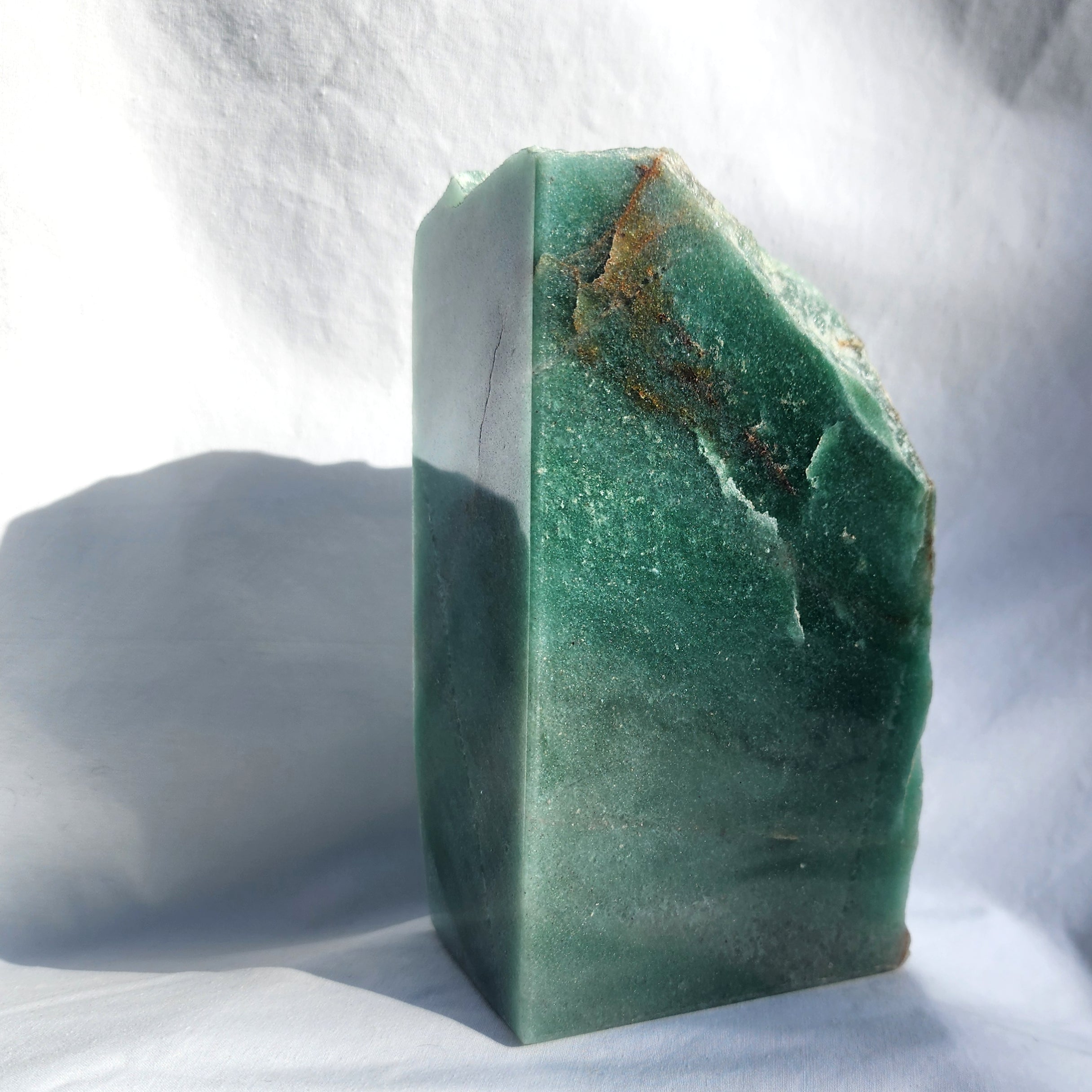 Green Aventurine Book Ends (Pair)