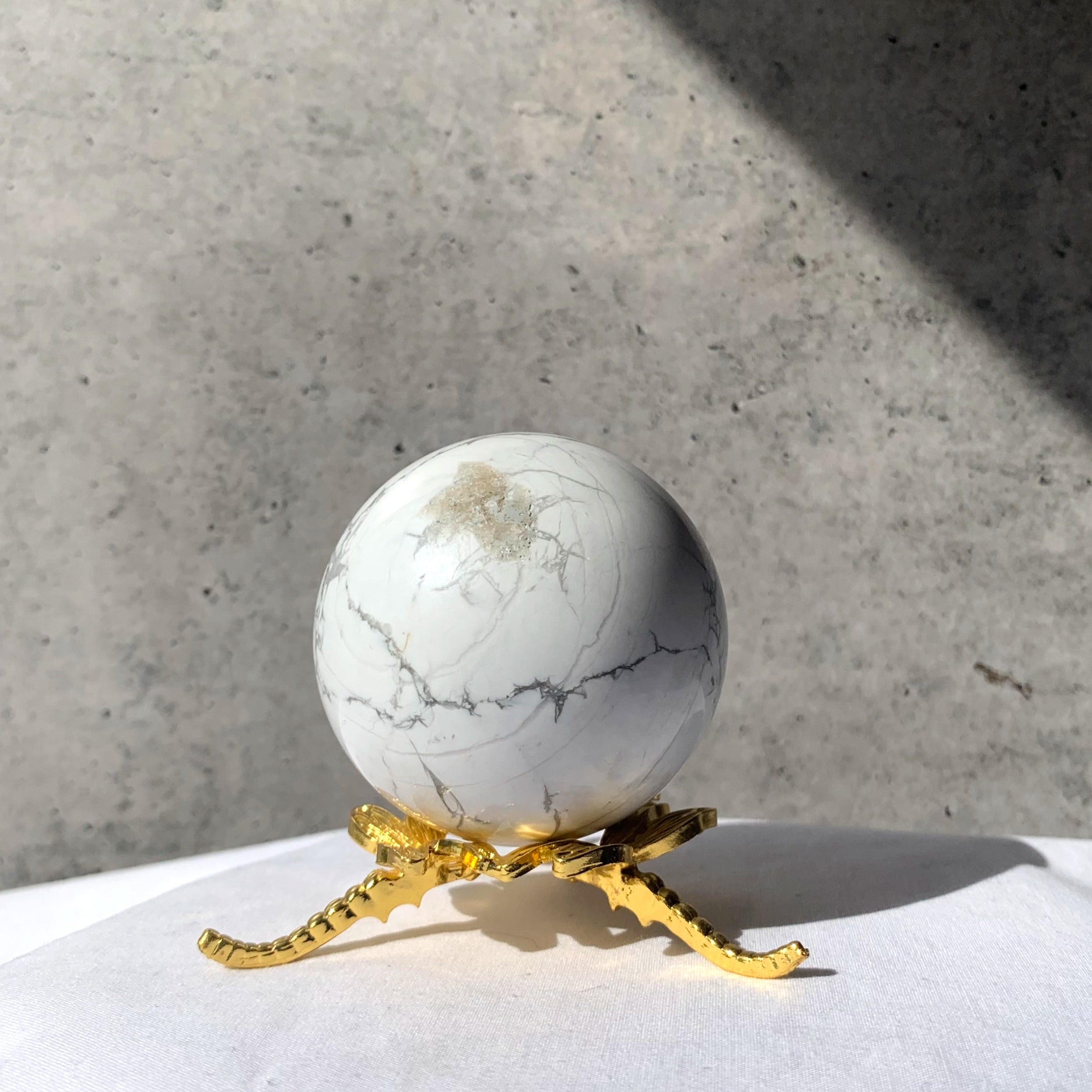 Howlite Sphere