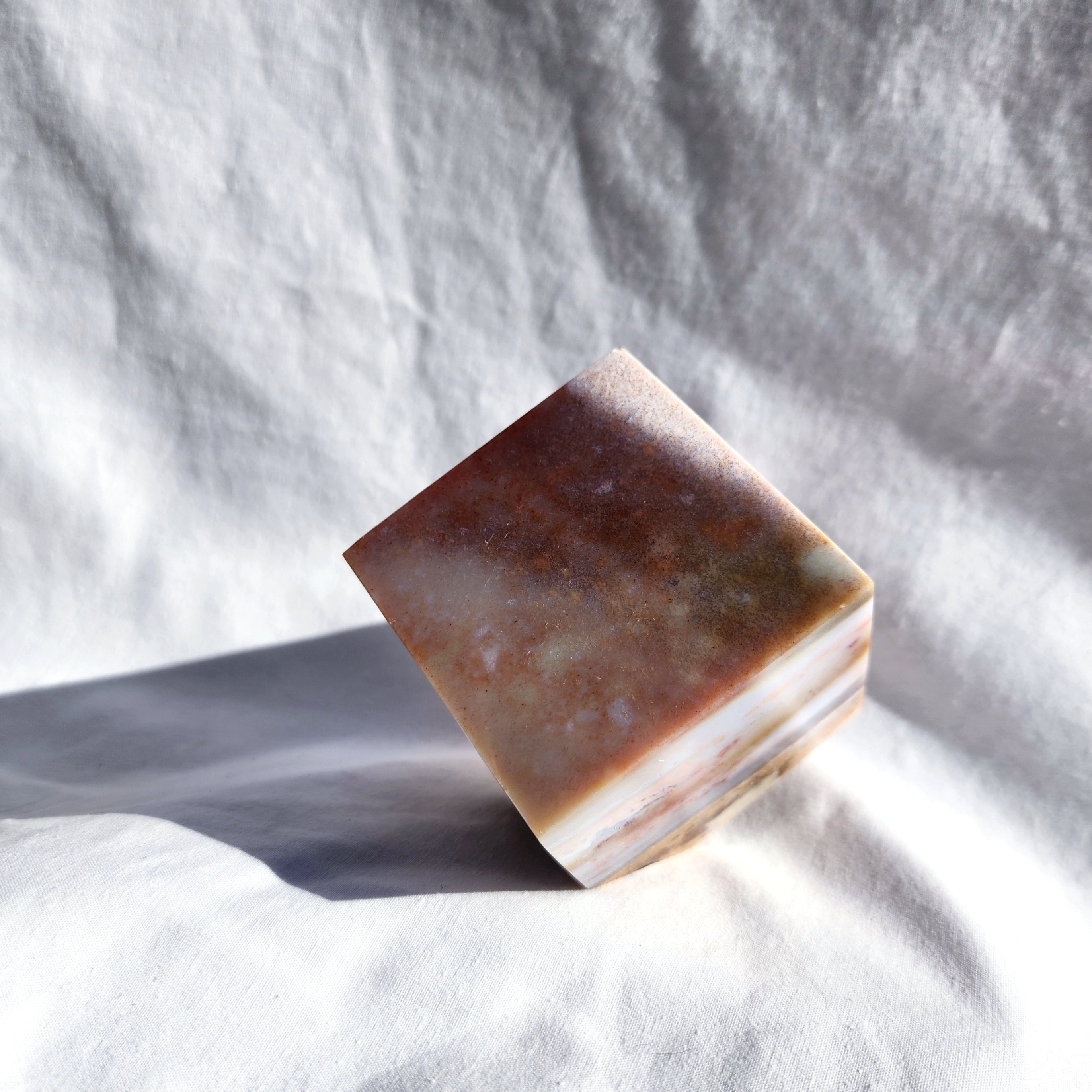 Ocean Jasper Cube