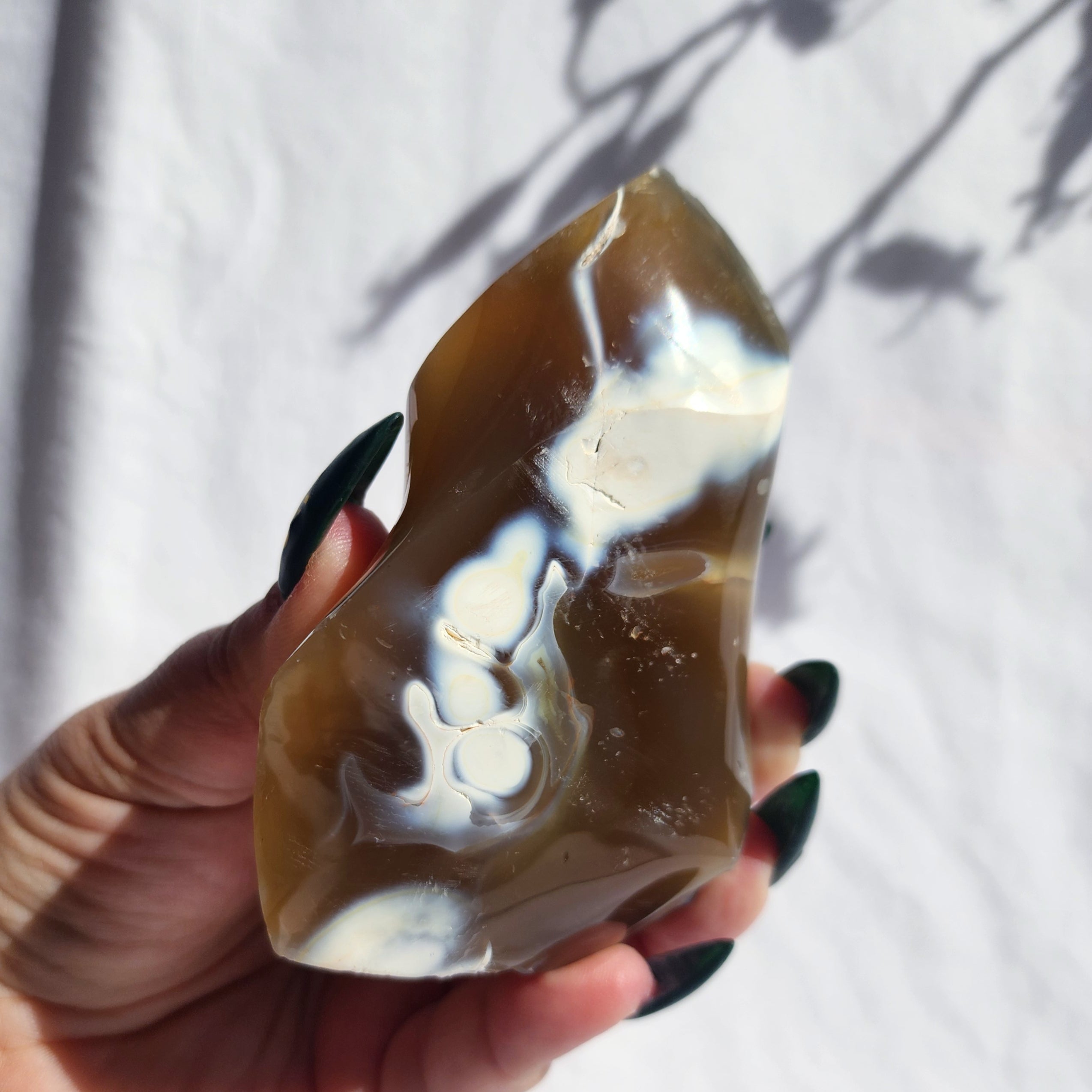 Orca Agate Flame