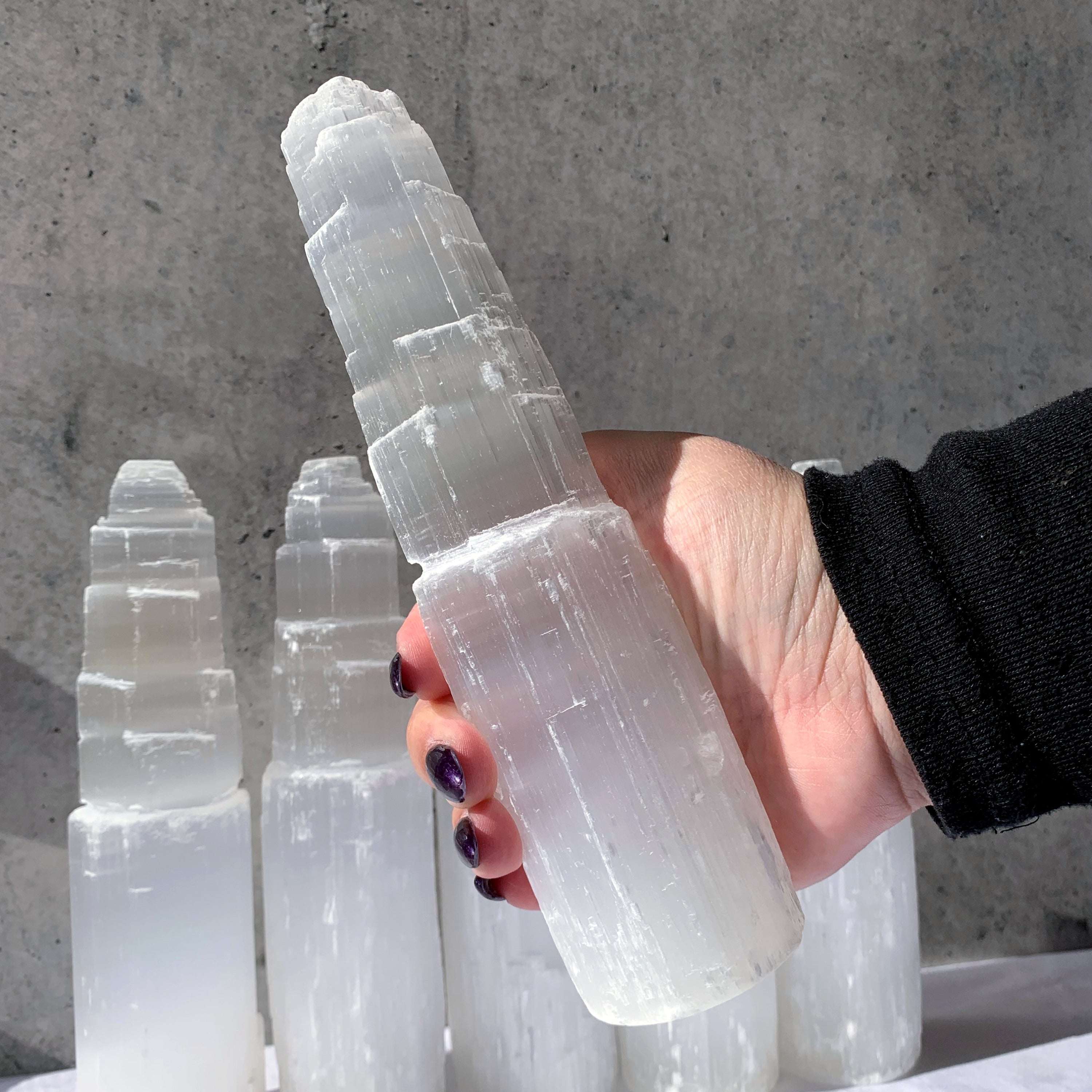 Selenite Tower | Large