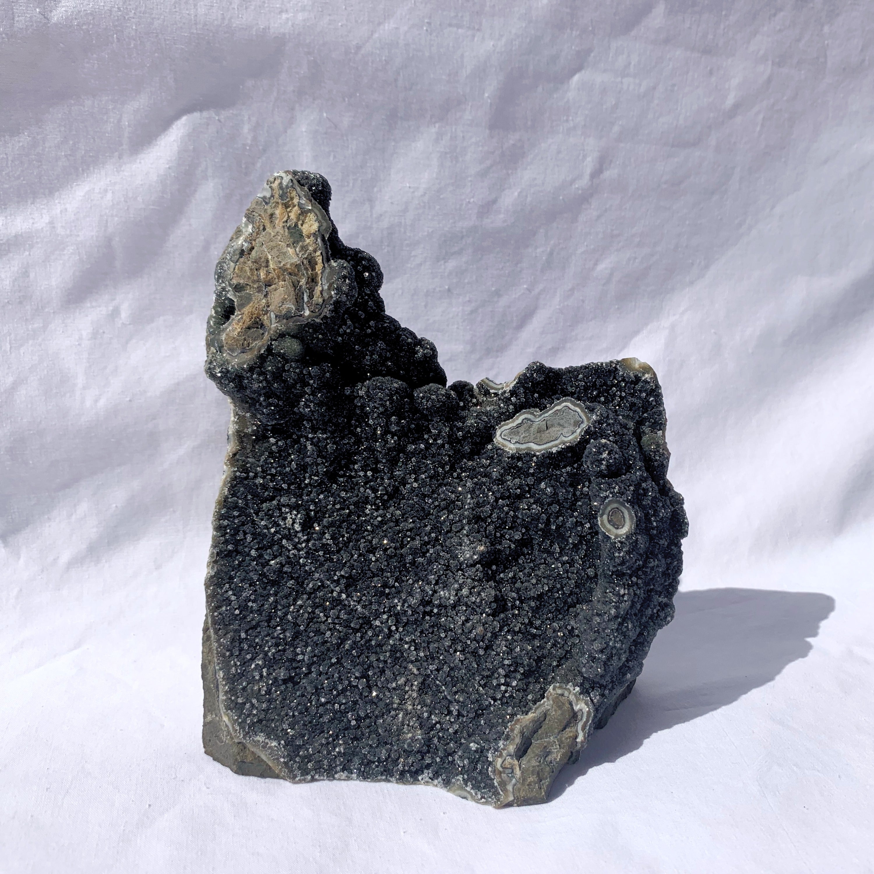 Black Amethyst Free Standing Cluster | Harry