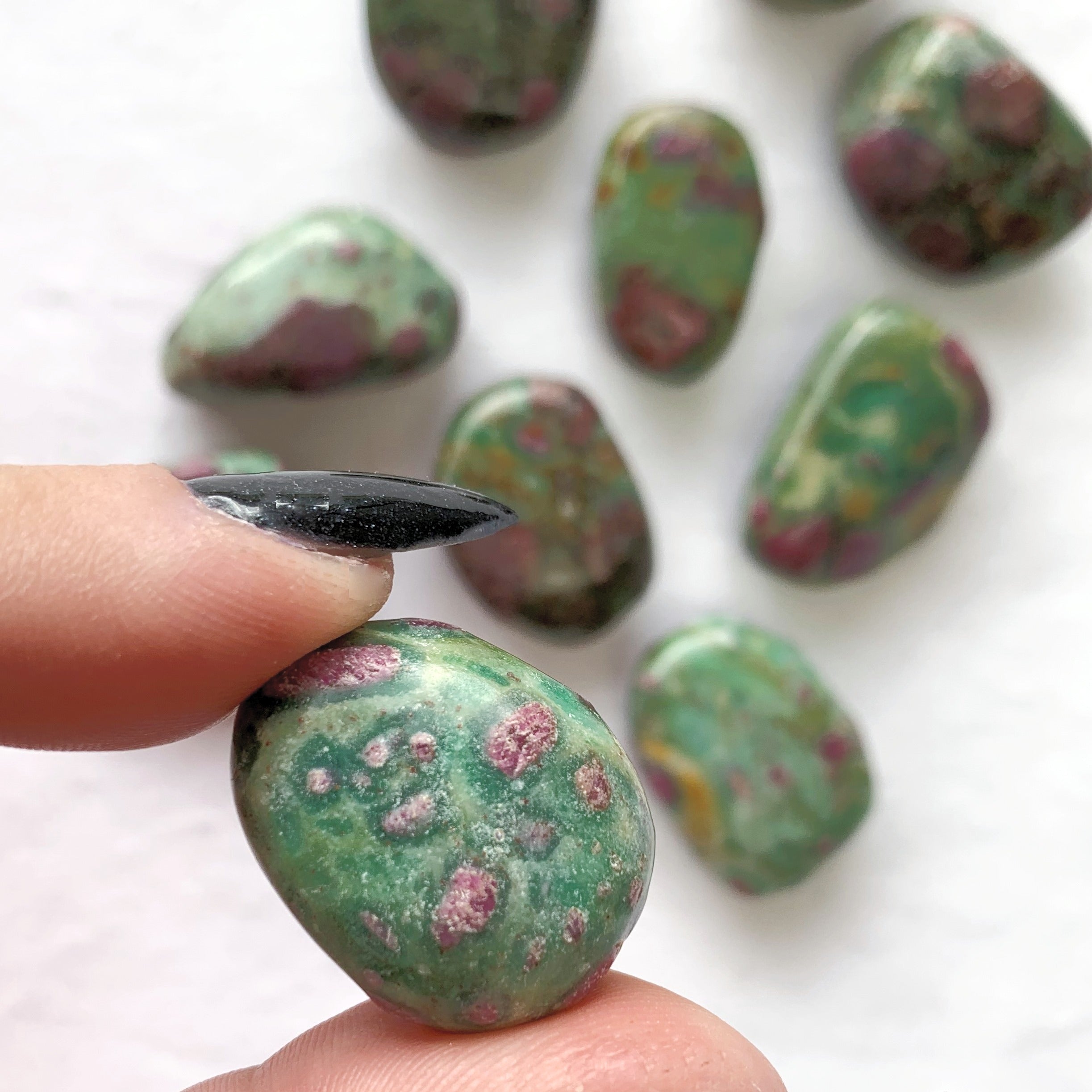 Ruby in Fuchsite Tumble