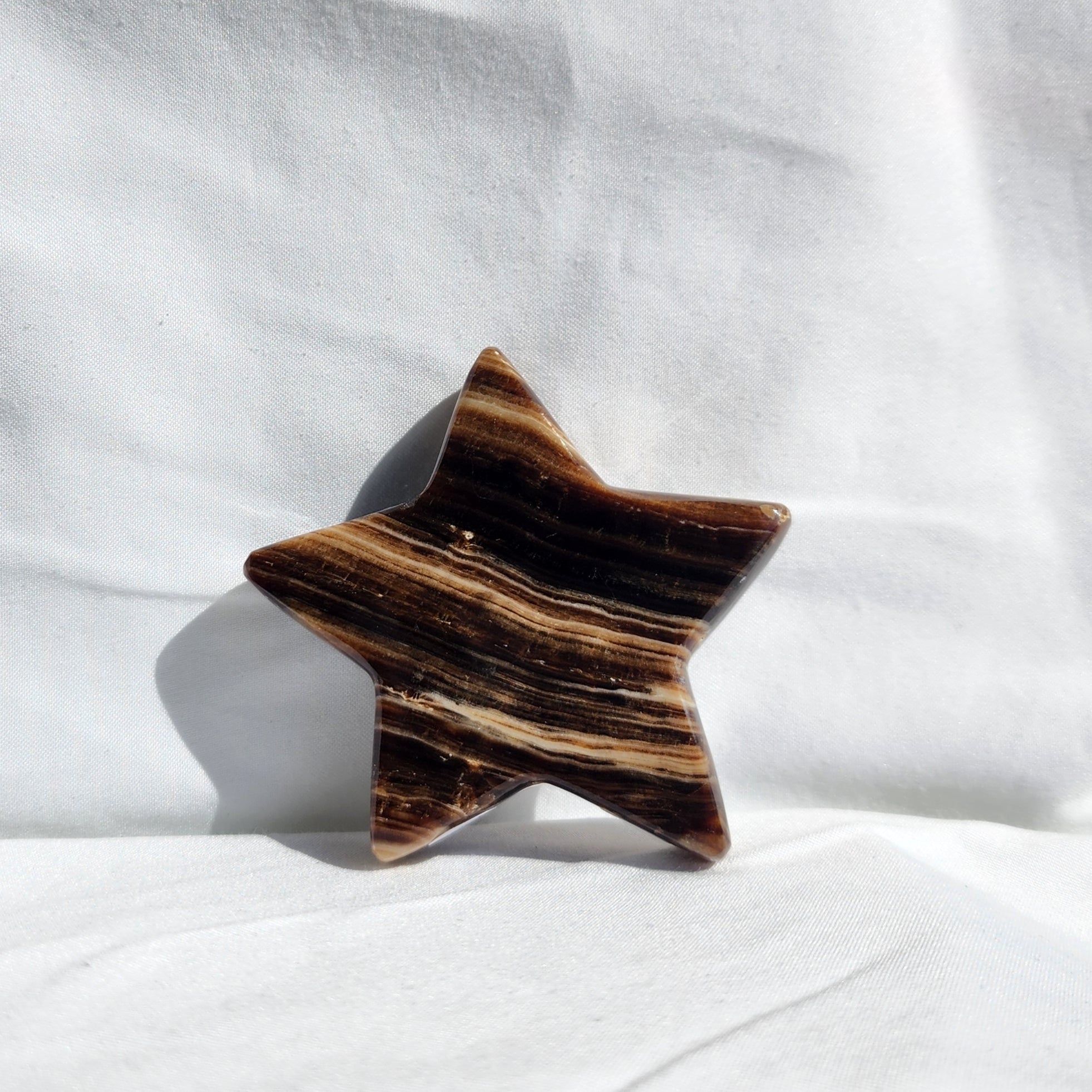 Chocolate Calcite aka Brown Aragonite Star