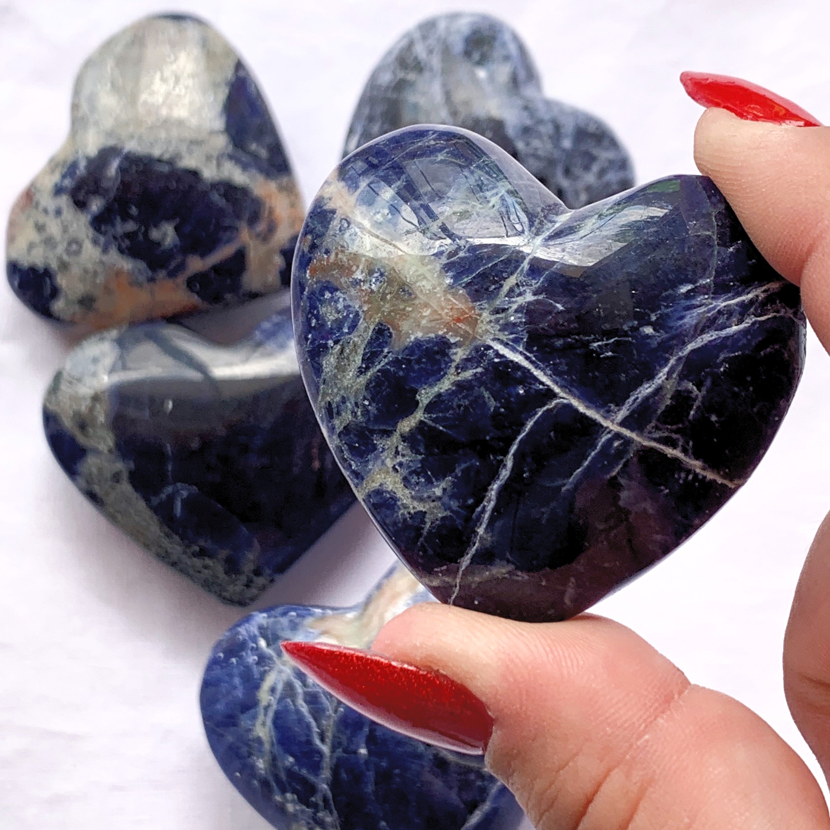 Sodalite Heart