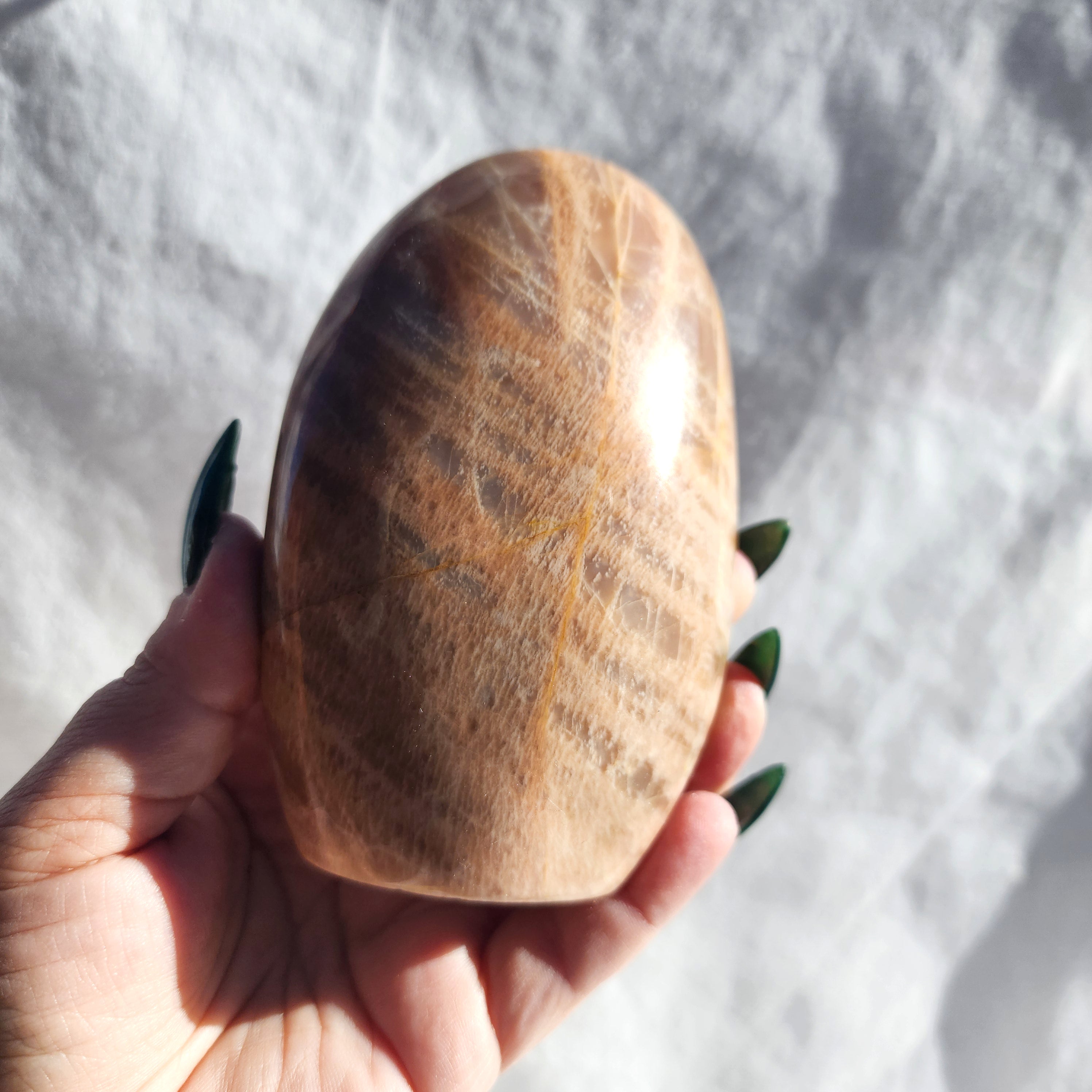 Peach Moonstone Freeform