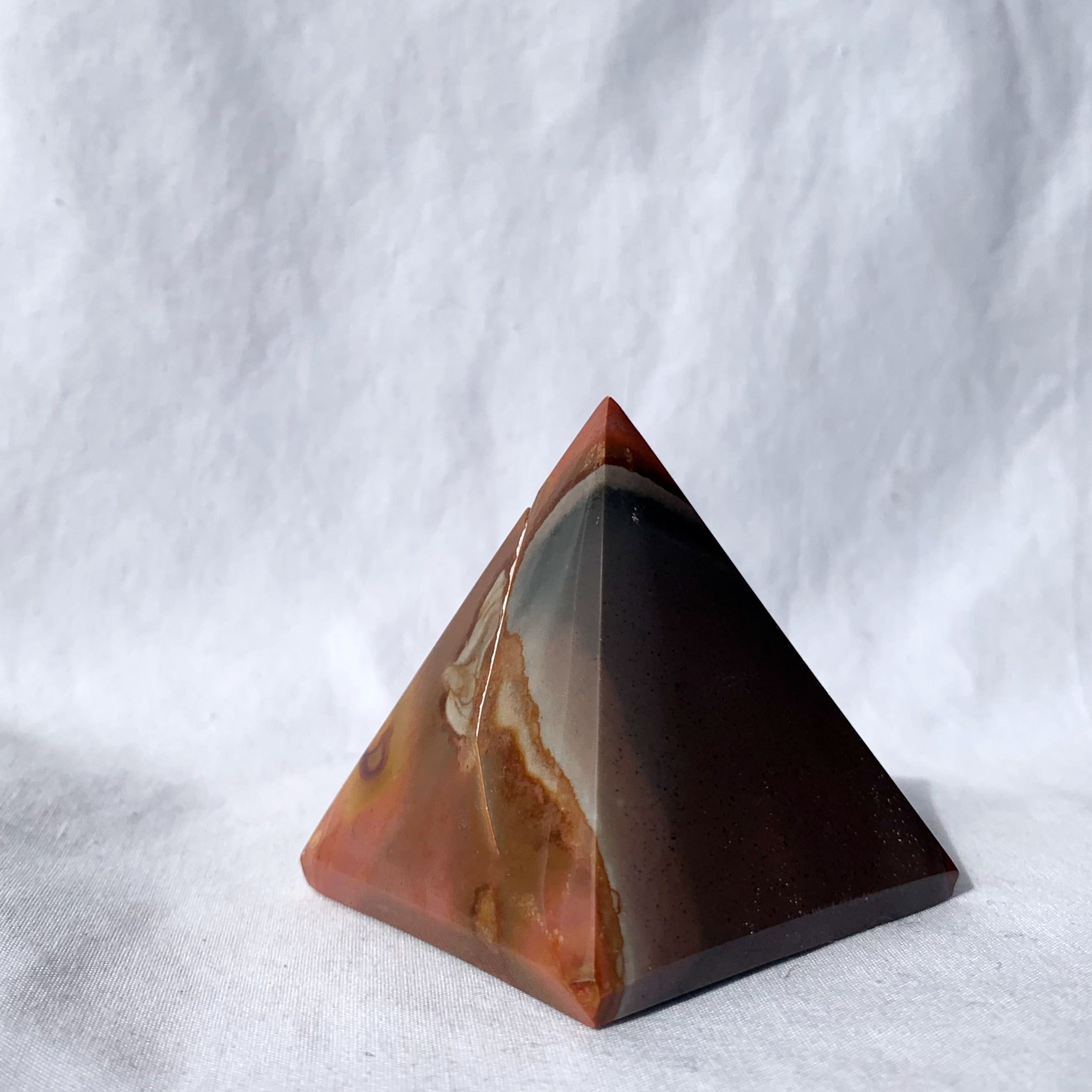 Polychrome Jasper Pyramid
