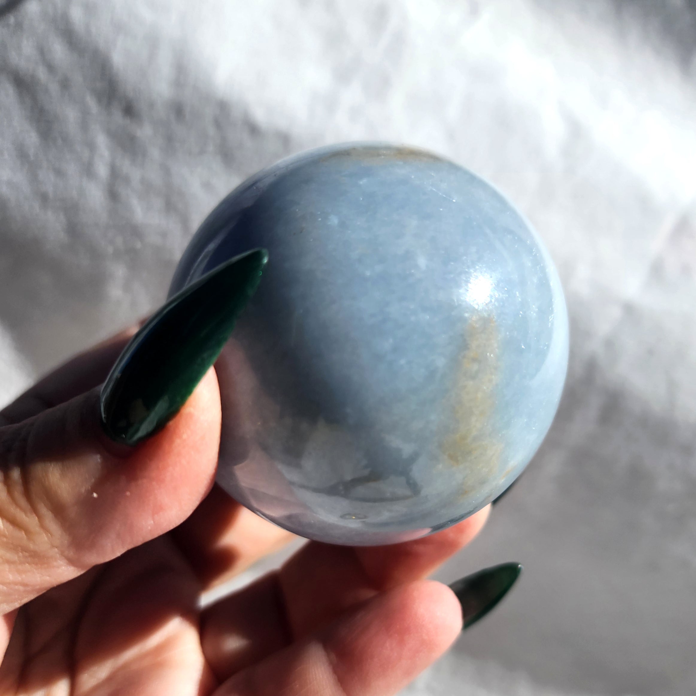 Angelite Sphere
