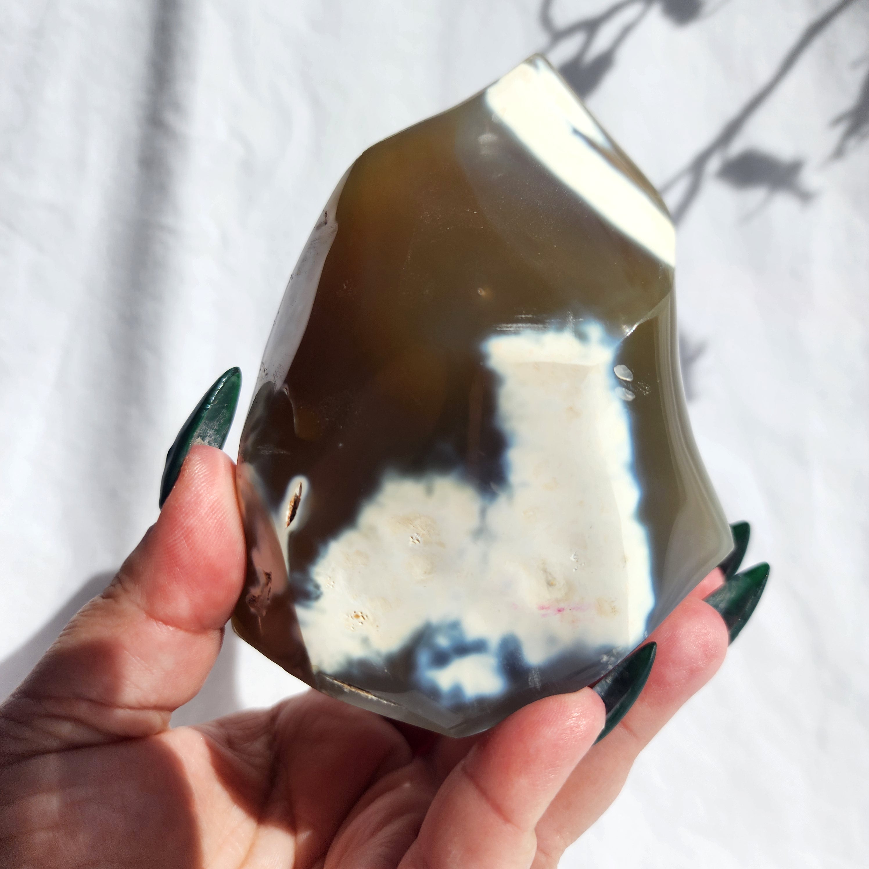 Orca Agate Flame