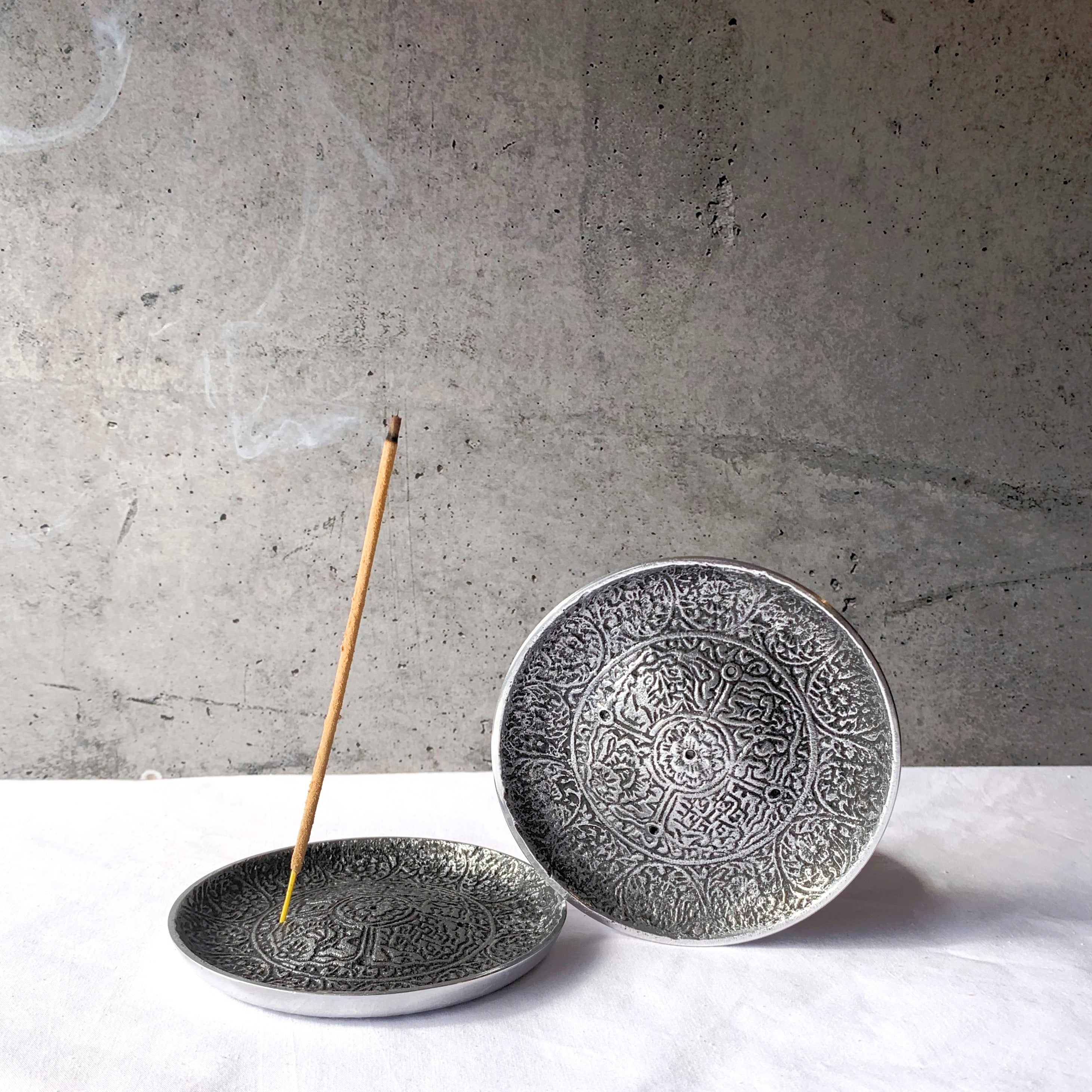 Aluminium Incense Stick Holder | Round