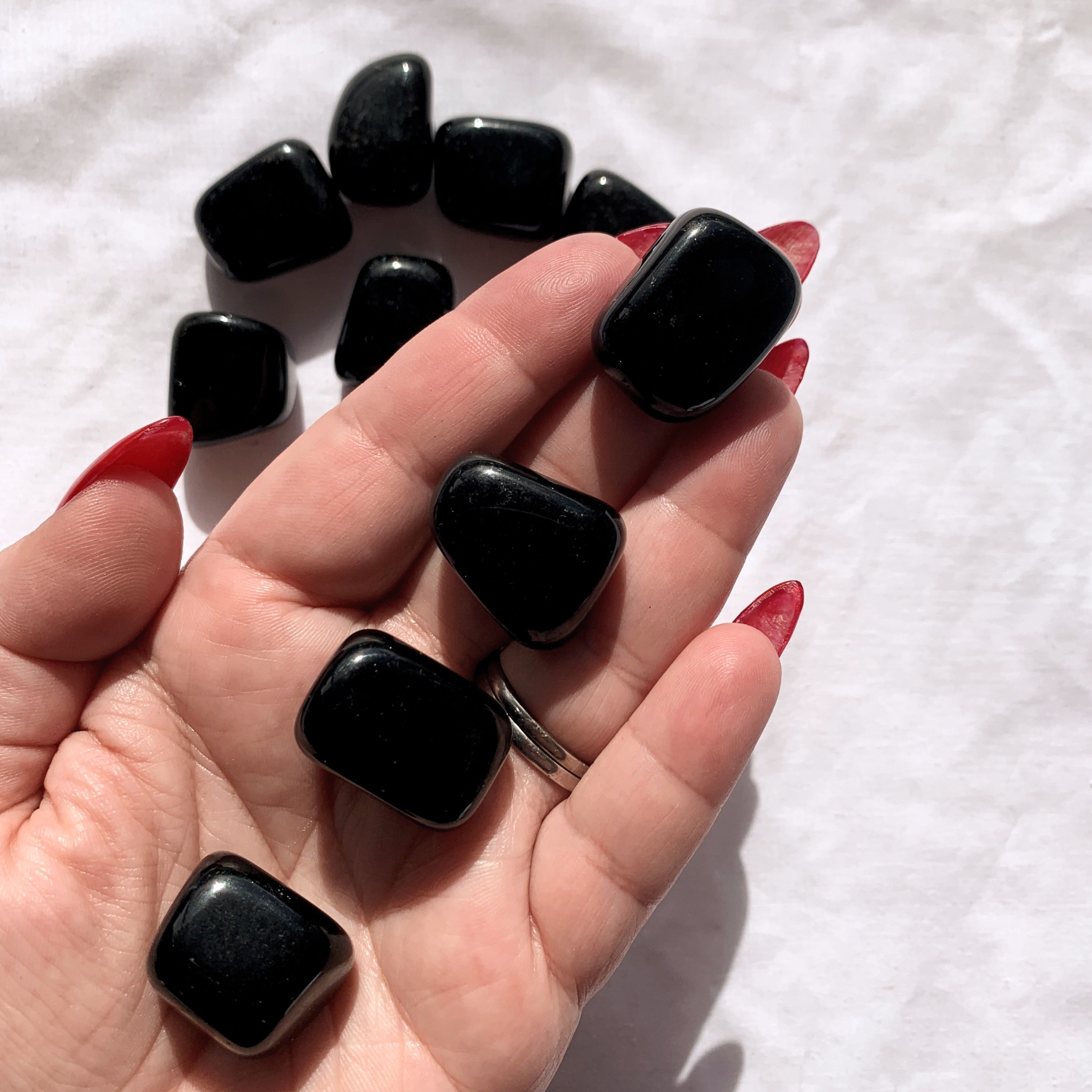 Black Obsidian Tumble