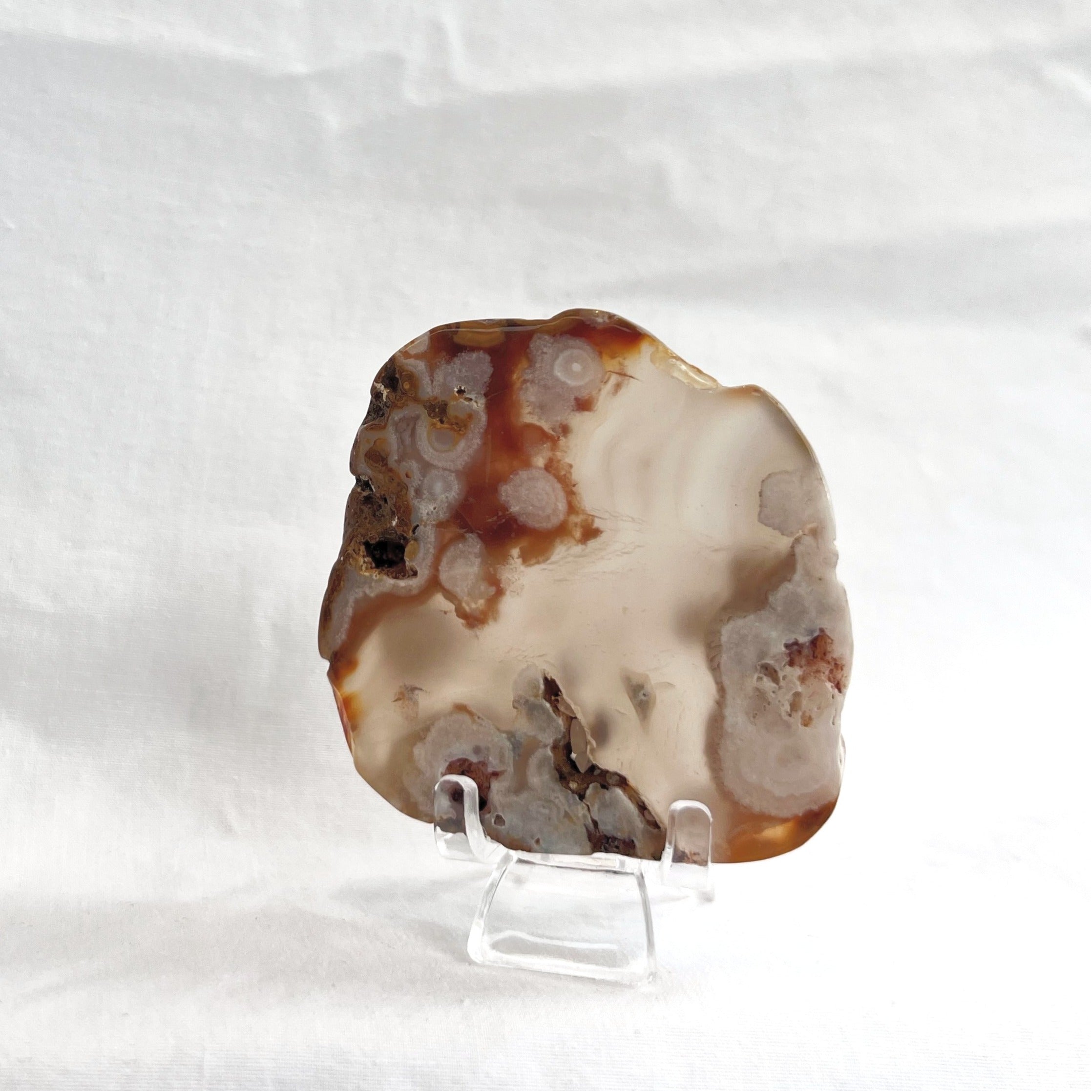 Flower Agate Slice