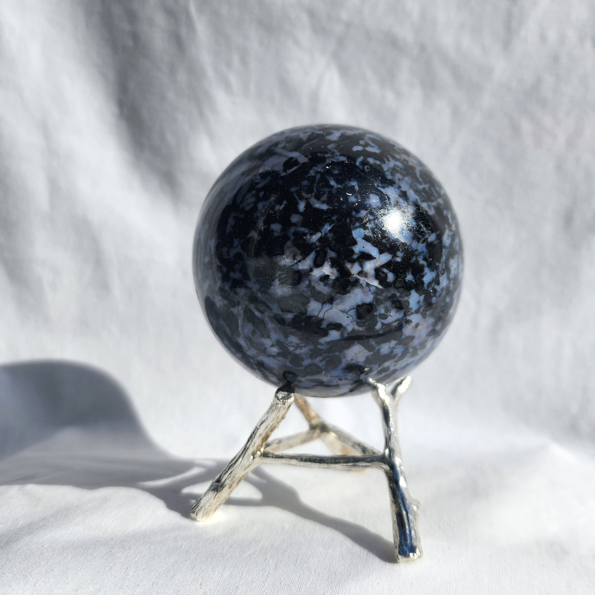 Indigo Gabbro (Mystic Merlinite) Sphere