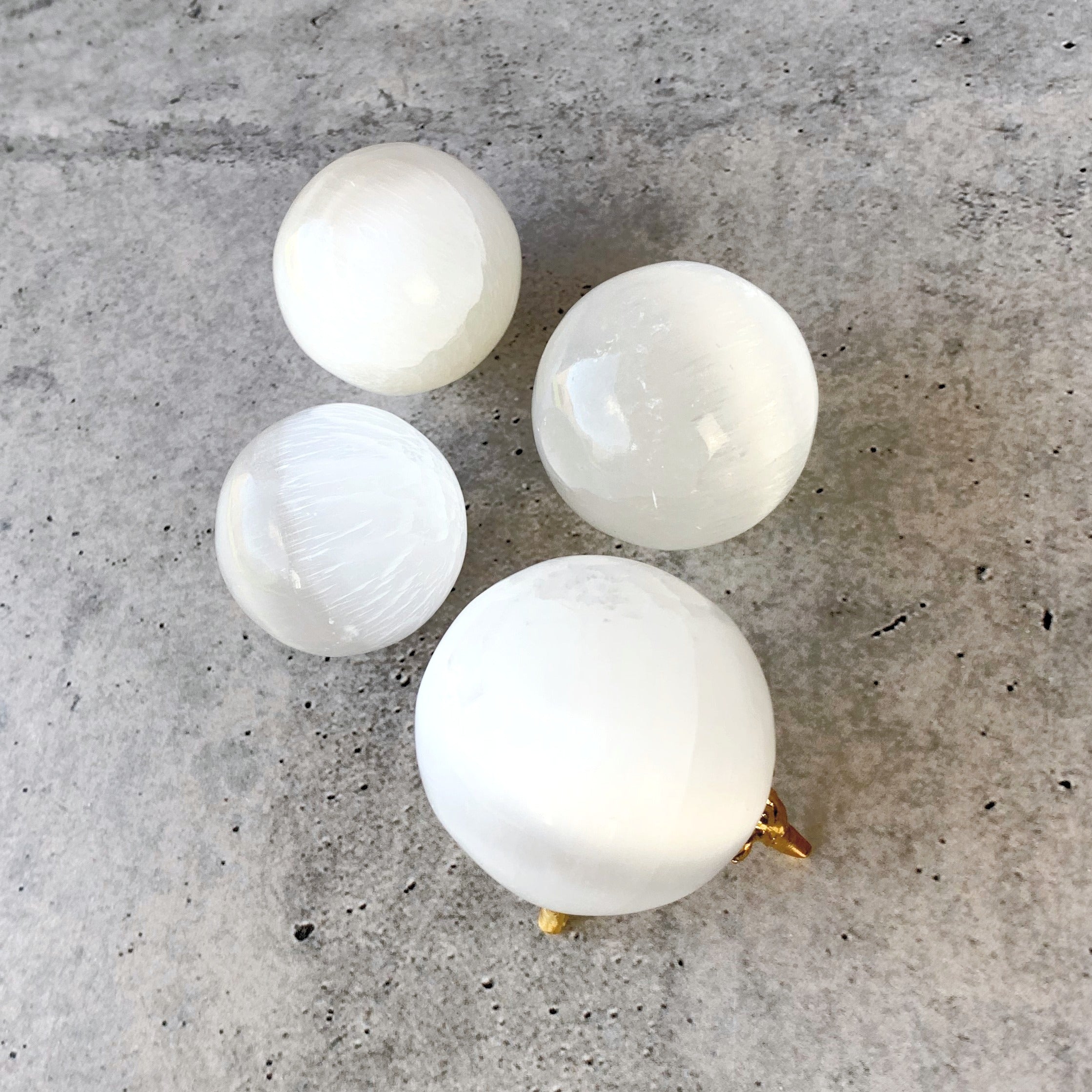 Selenite Sphere | Small