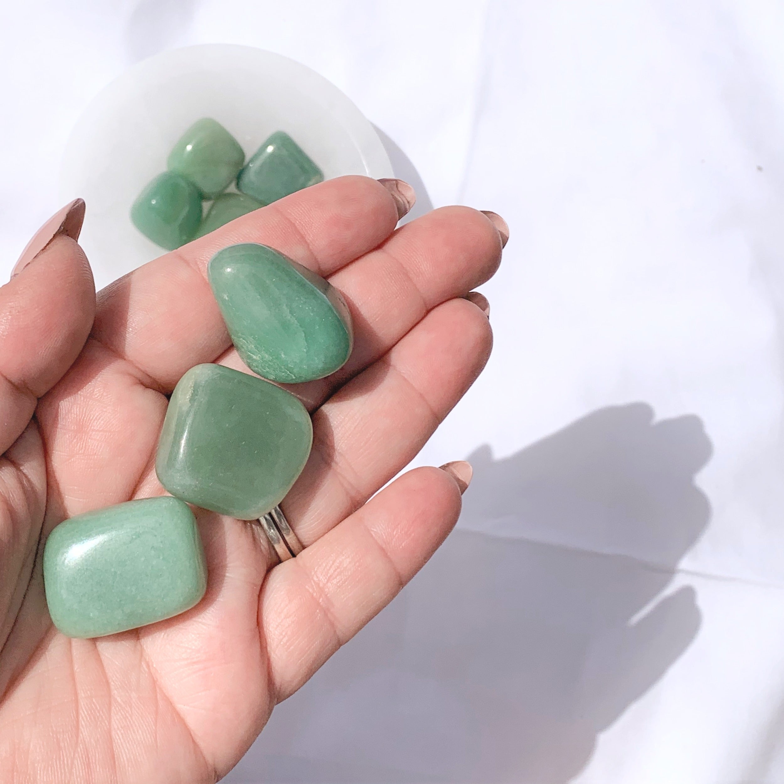 Green Aventurine Tumbles | Small