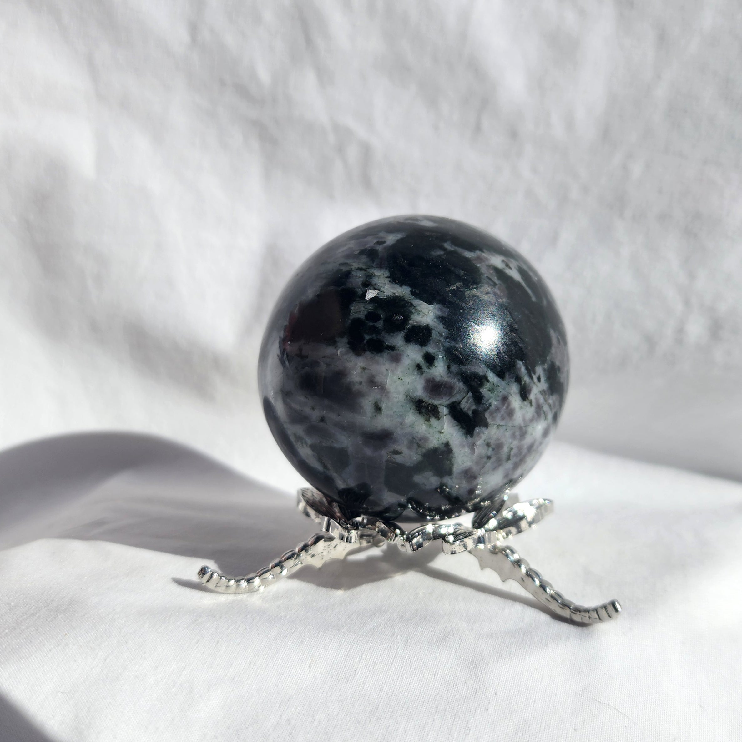 Indigo Gabbro (Mystic Merlinite) Sphere