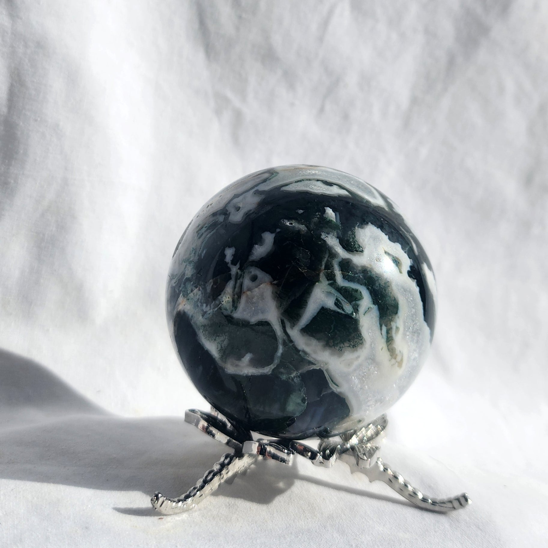Tree Agate Sphere