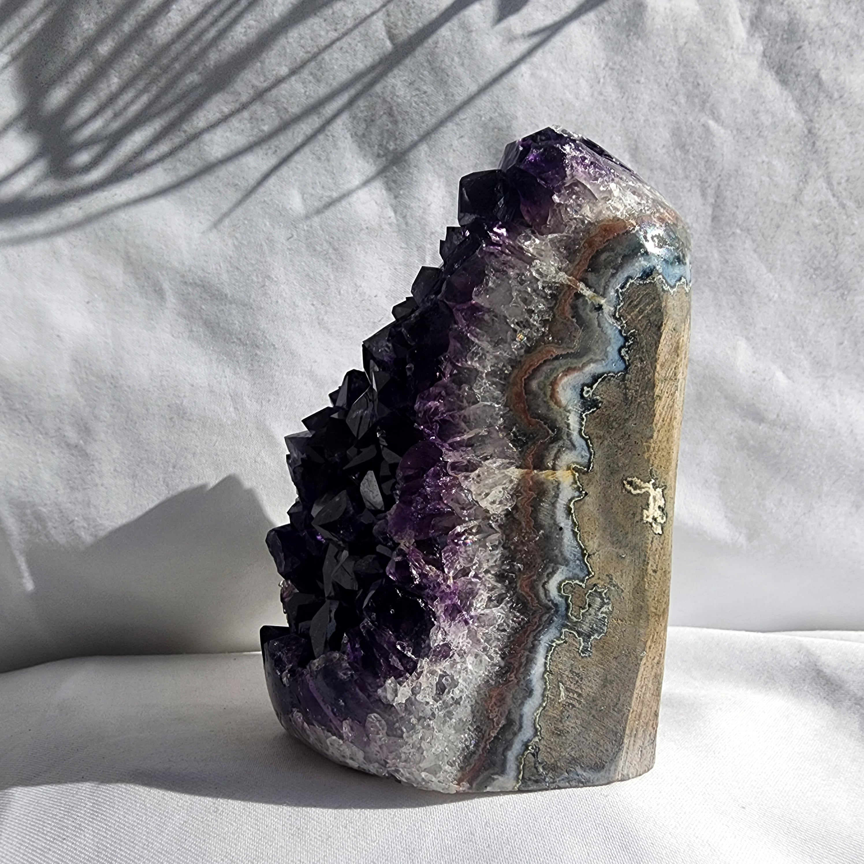 Amethyst Free Standing Cluster