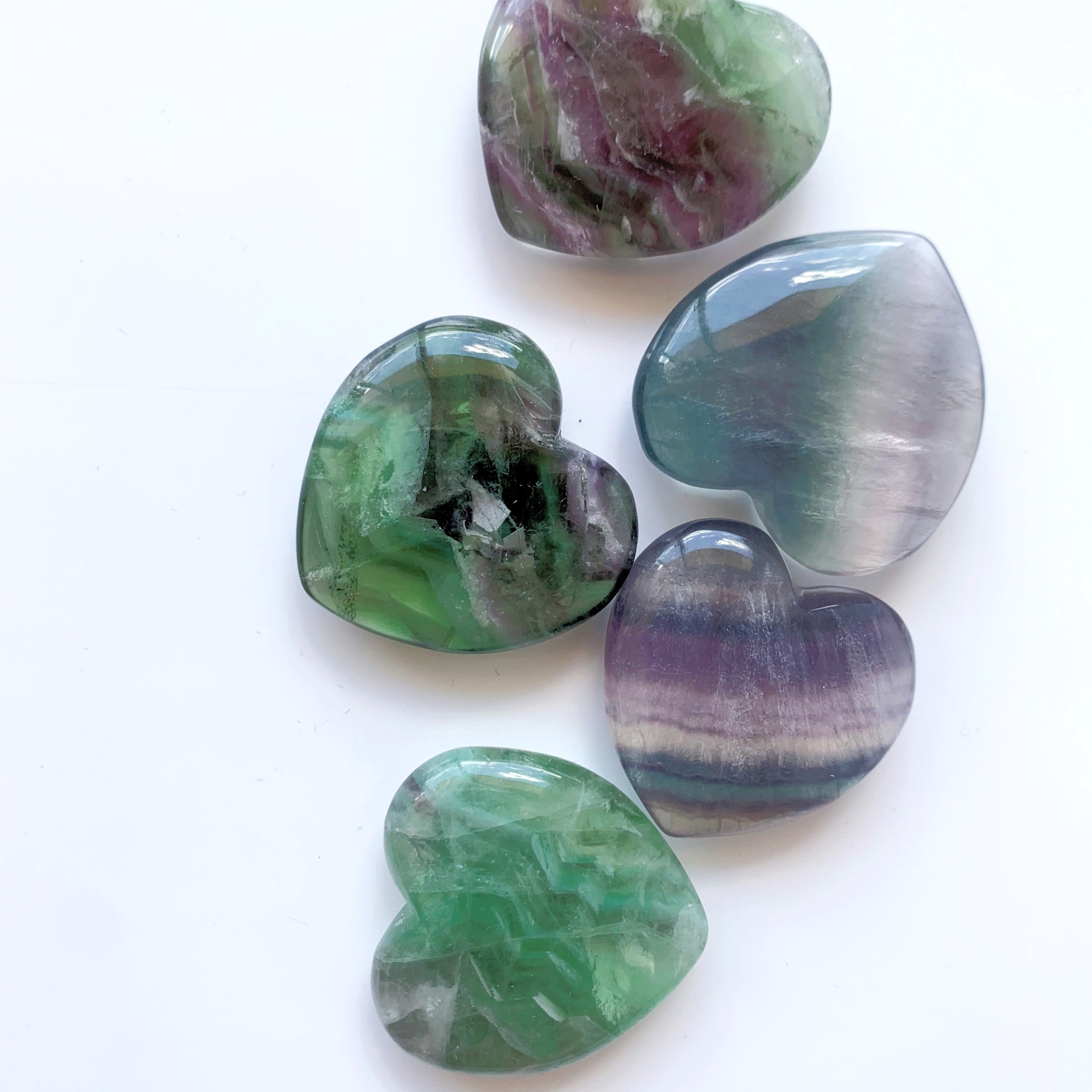 Fluorite Heart | Medium