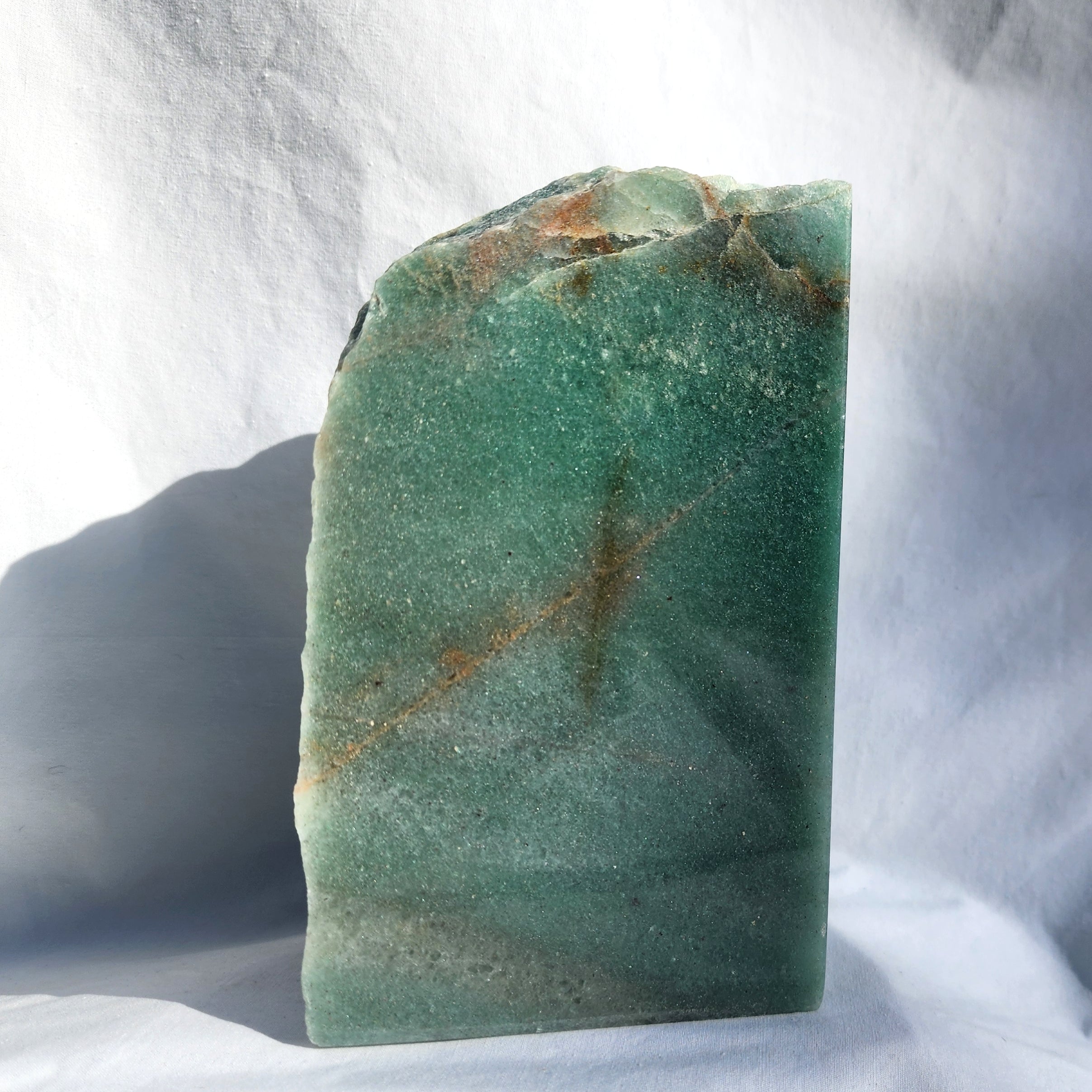 Green Aventurine Book Ends (Pair)