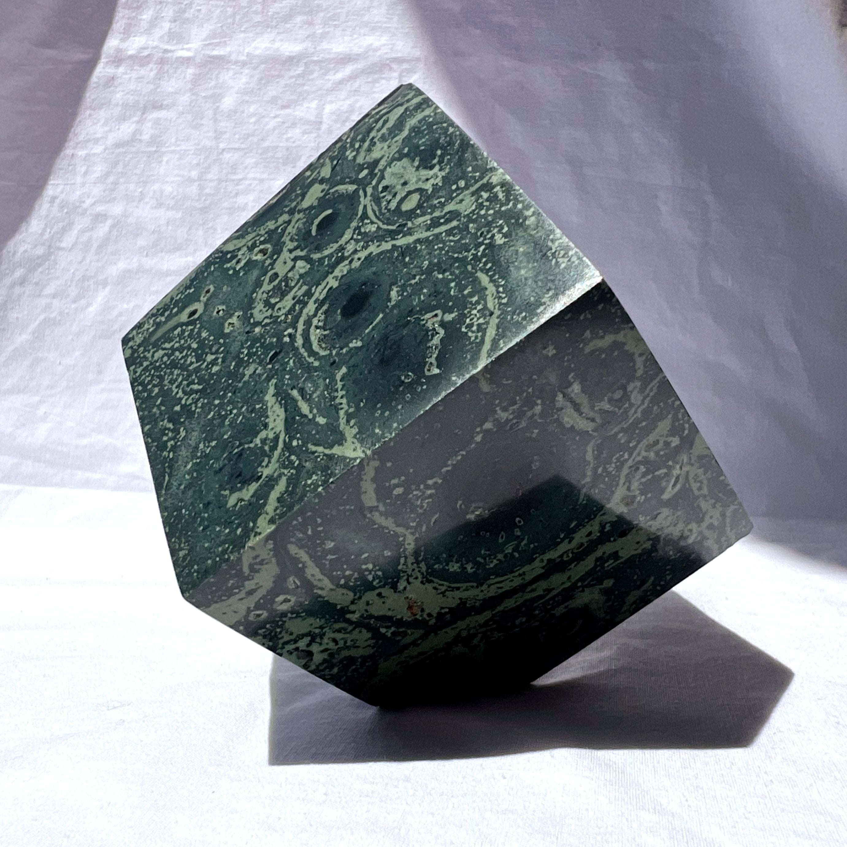 Kambaba Jasper Cube