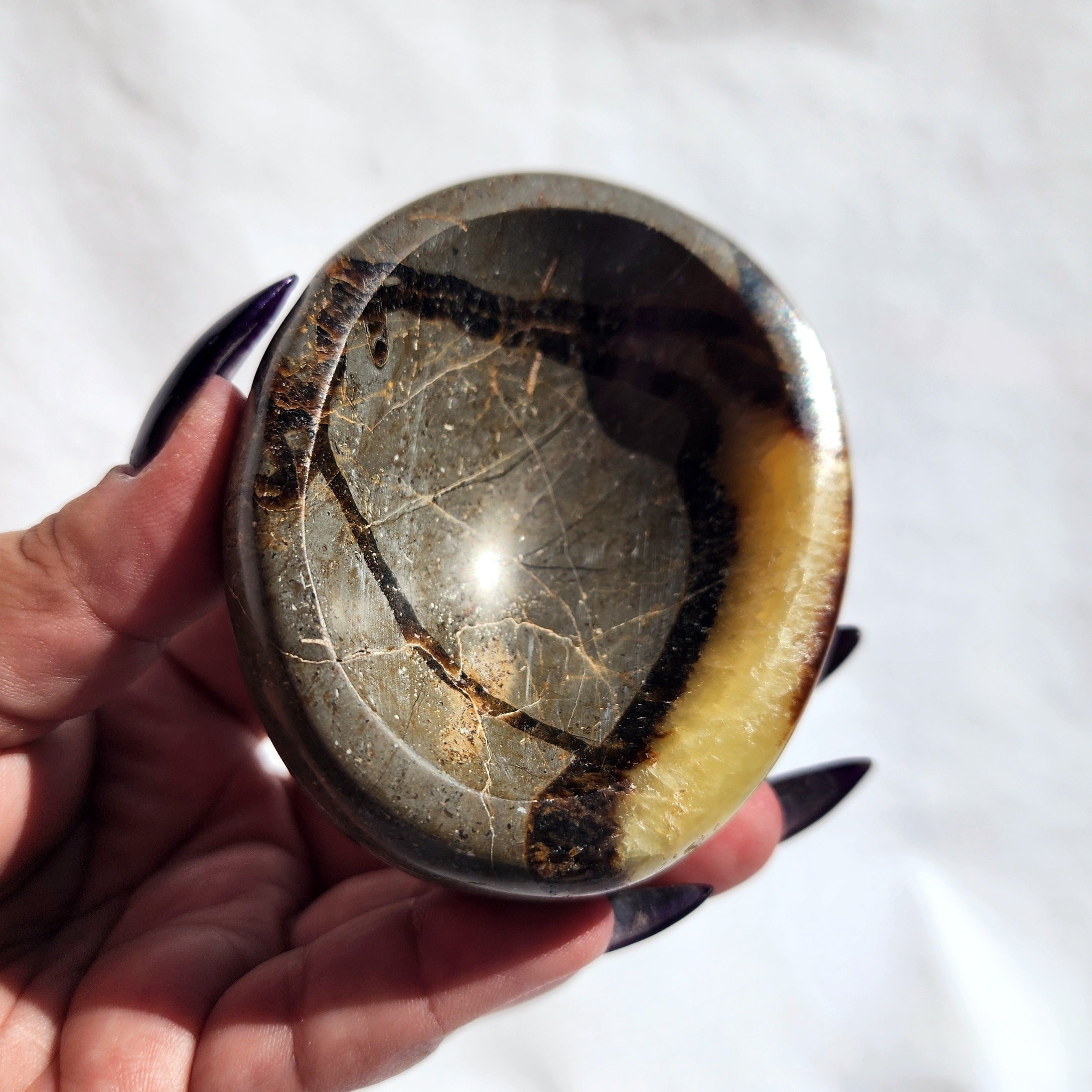 Septarian Trinket Dish