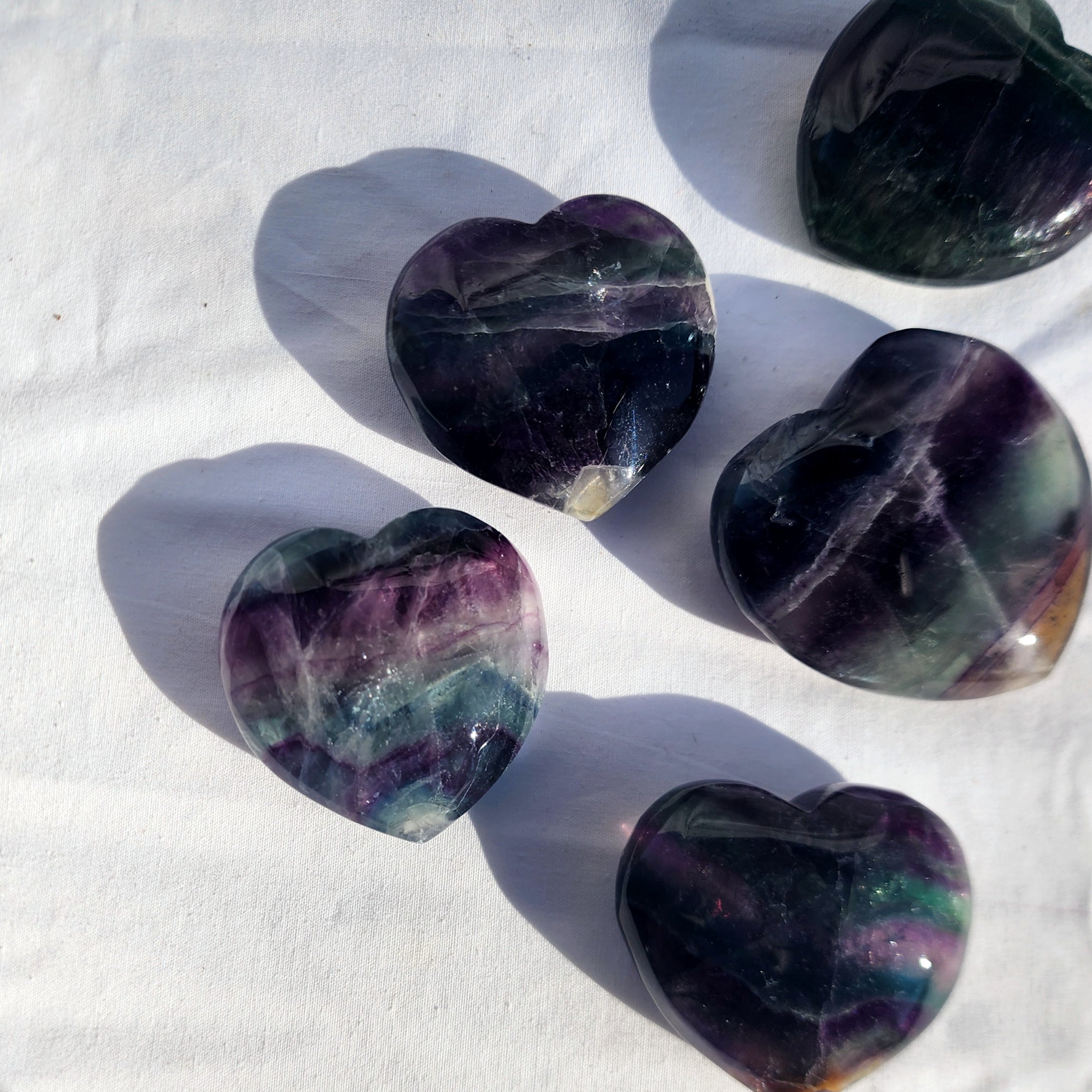 Fluorite Heart | Large