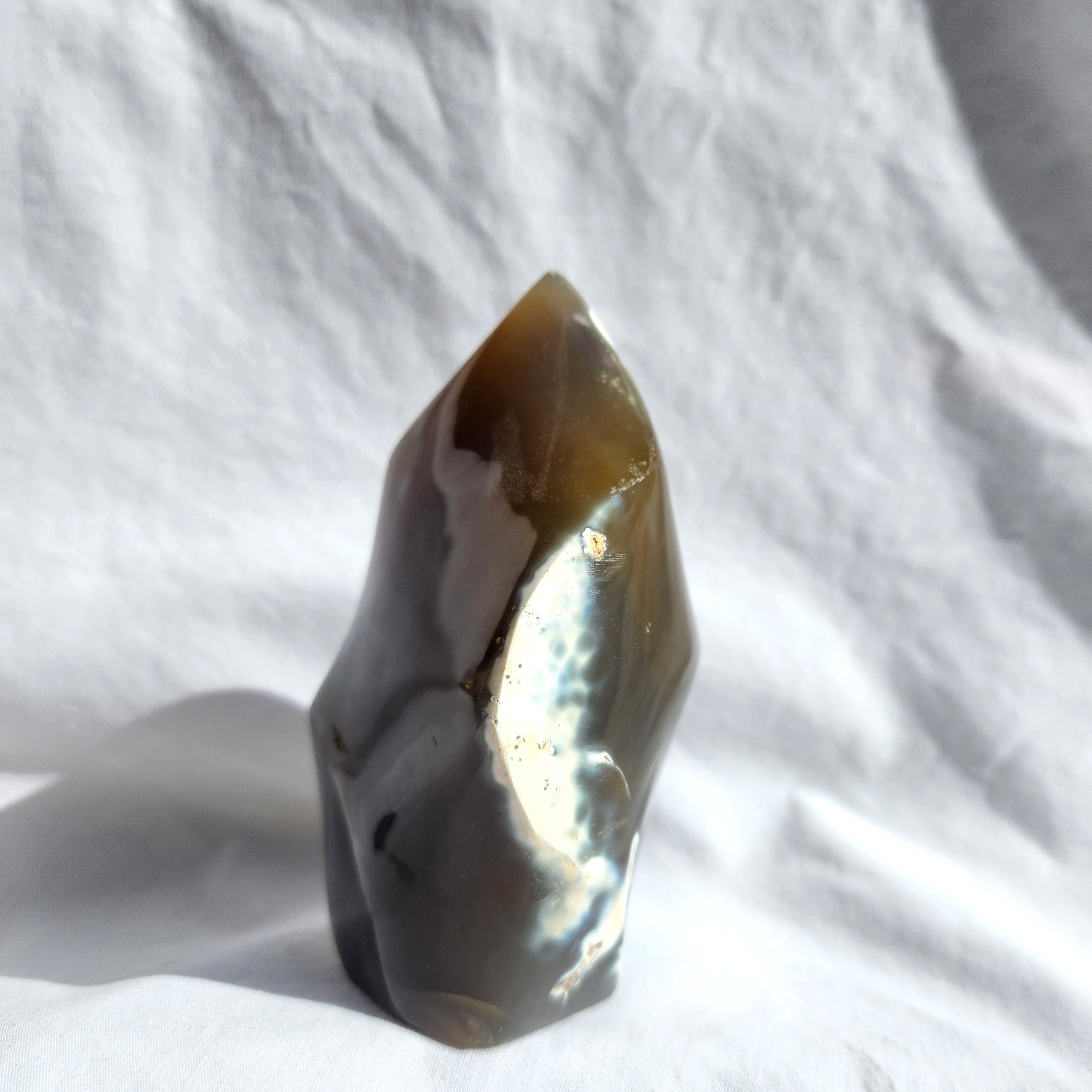 Orca Agate Flame