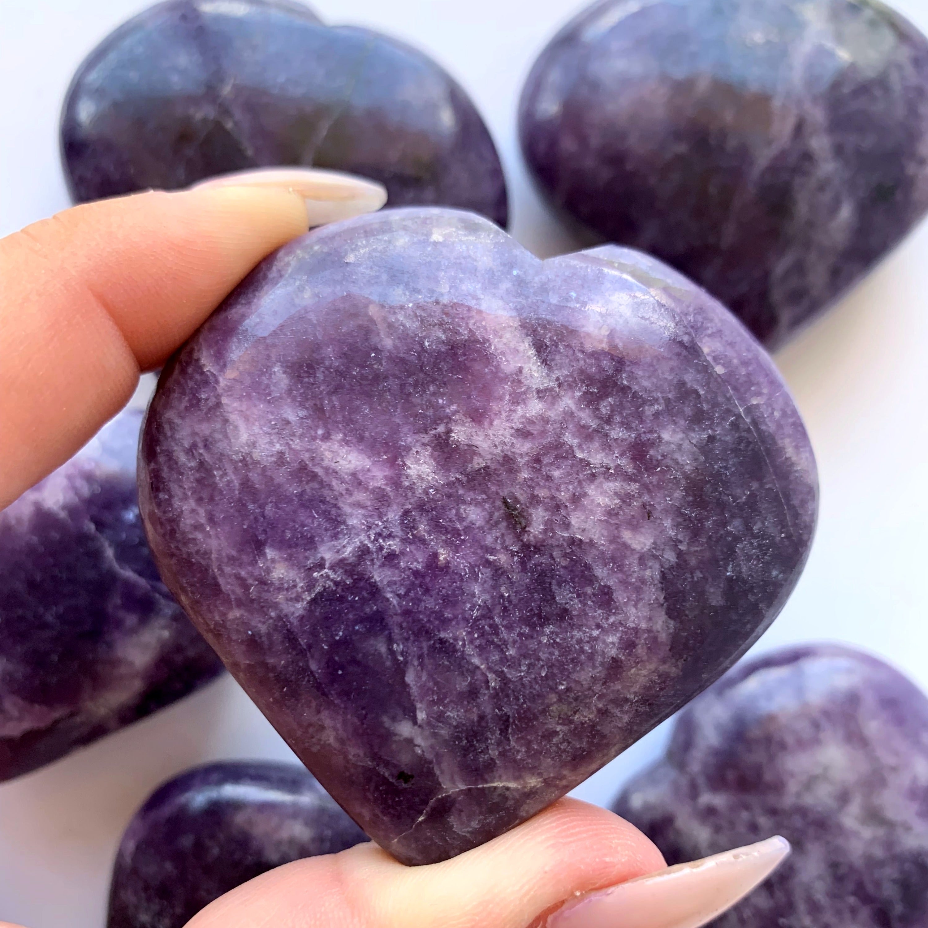 Lepidolite Heart | Medium