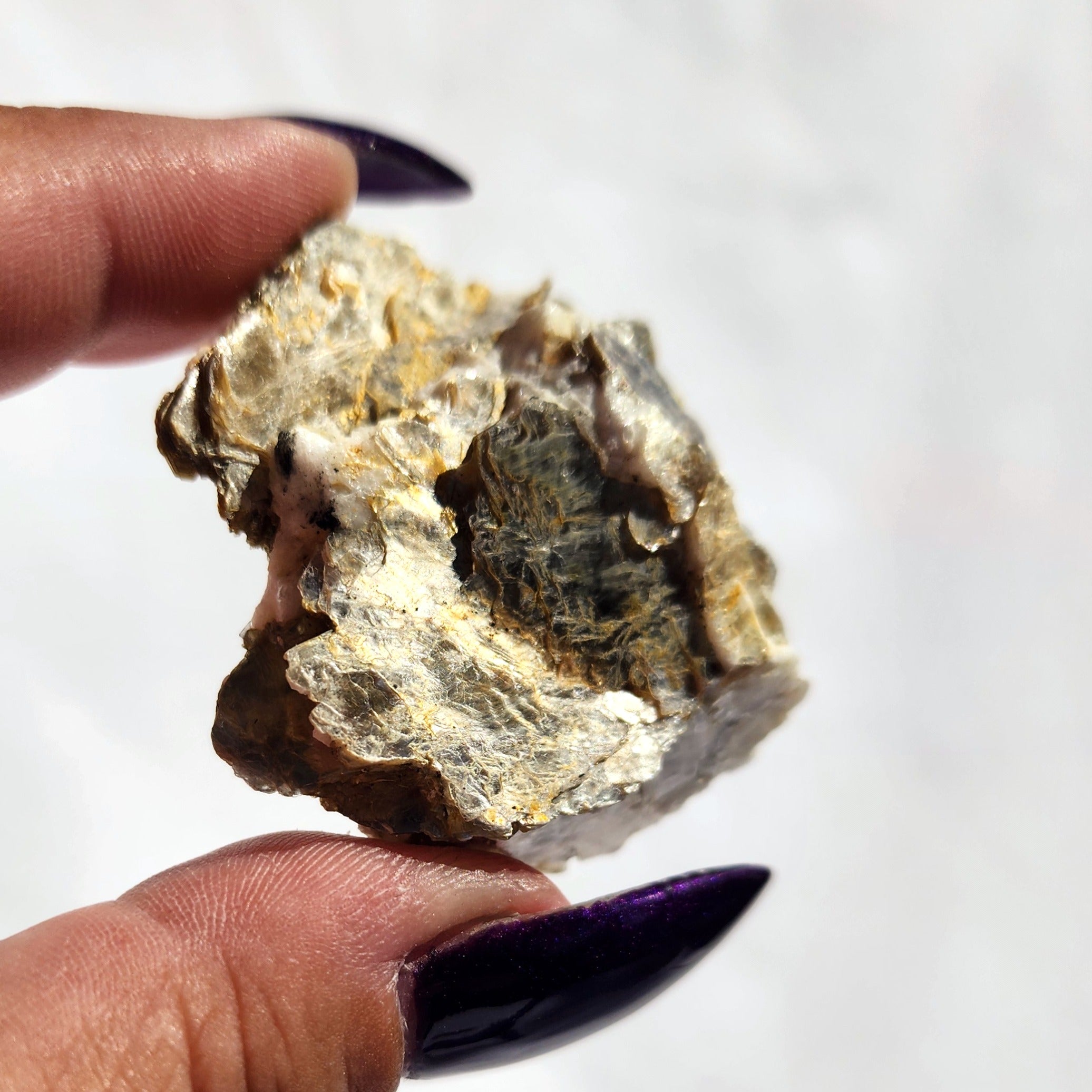 Golden Mica (aka Muscovite) Clusters