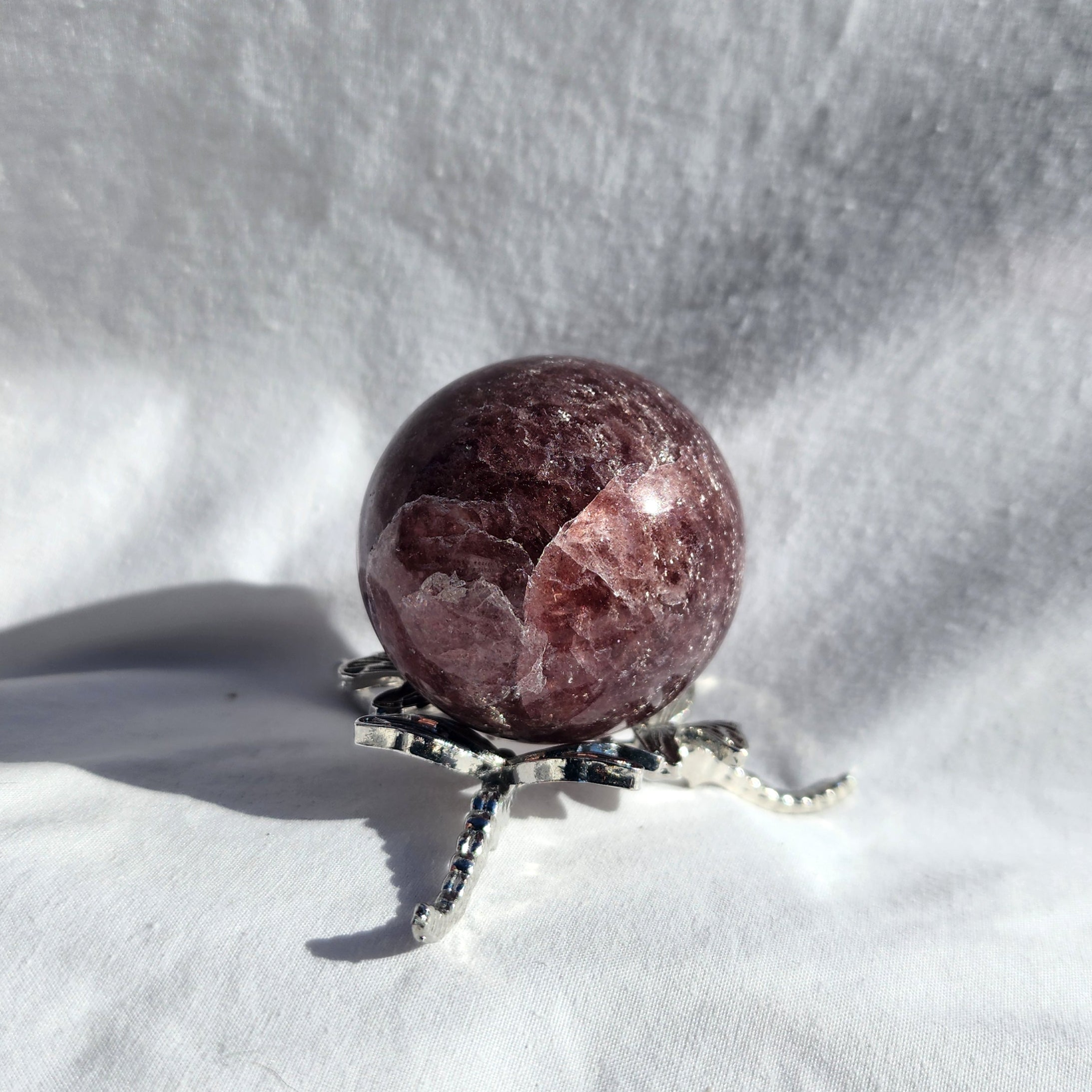 Strawberry Quartz Sphere