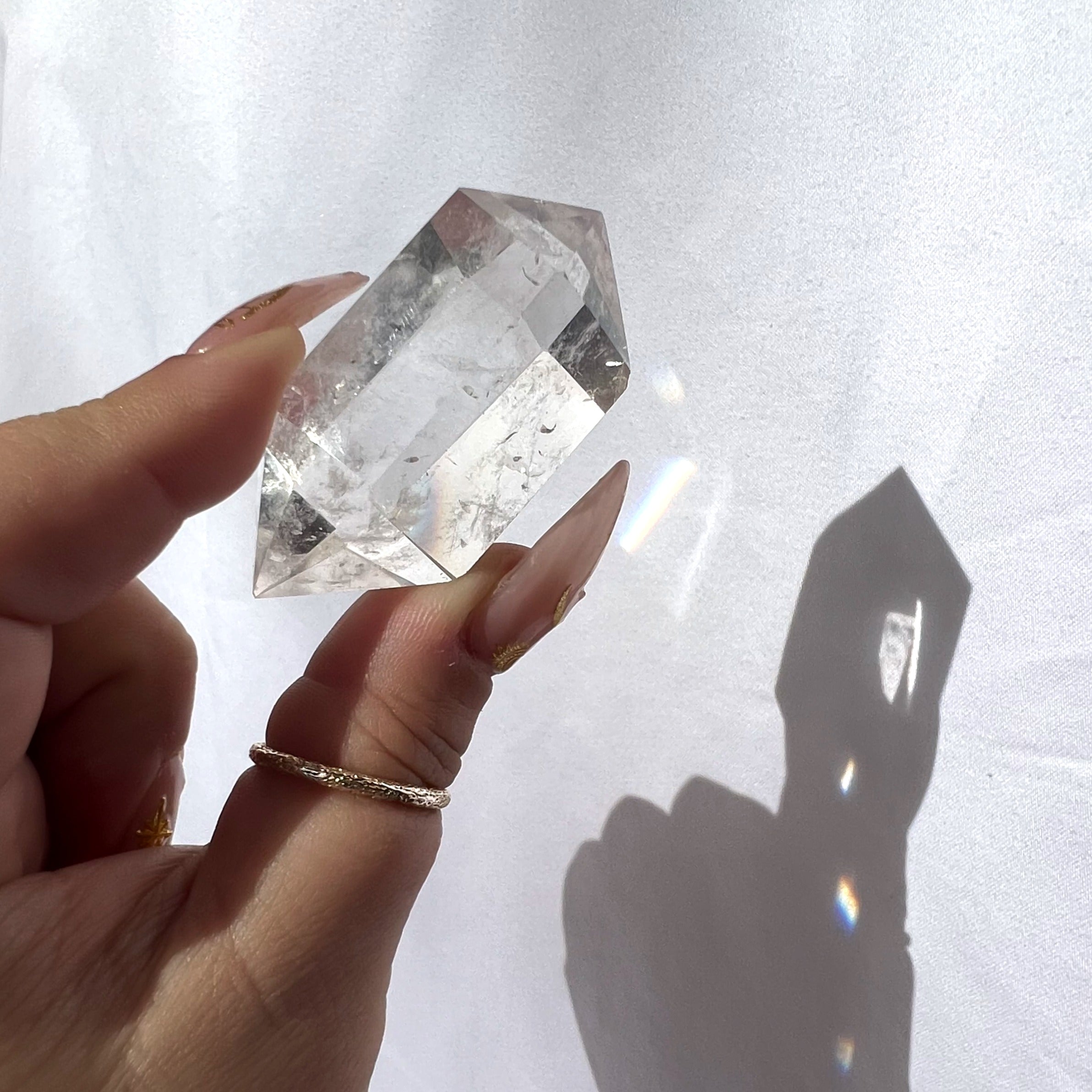 Clear Quartz Double Terminator | Medium