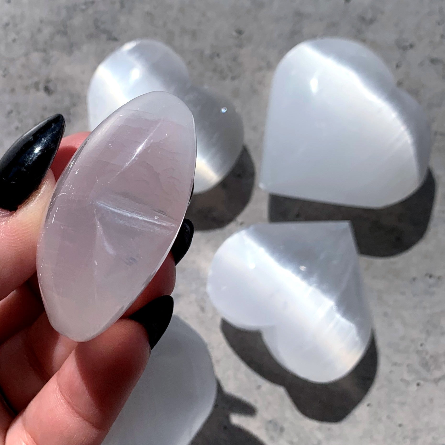 Selenite Heart | Small
