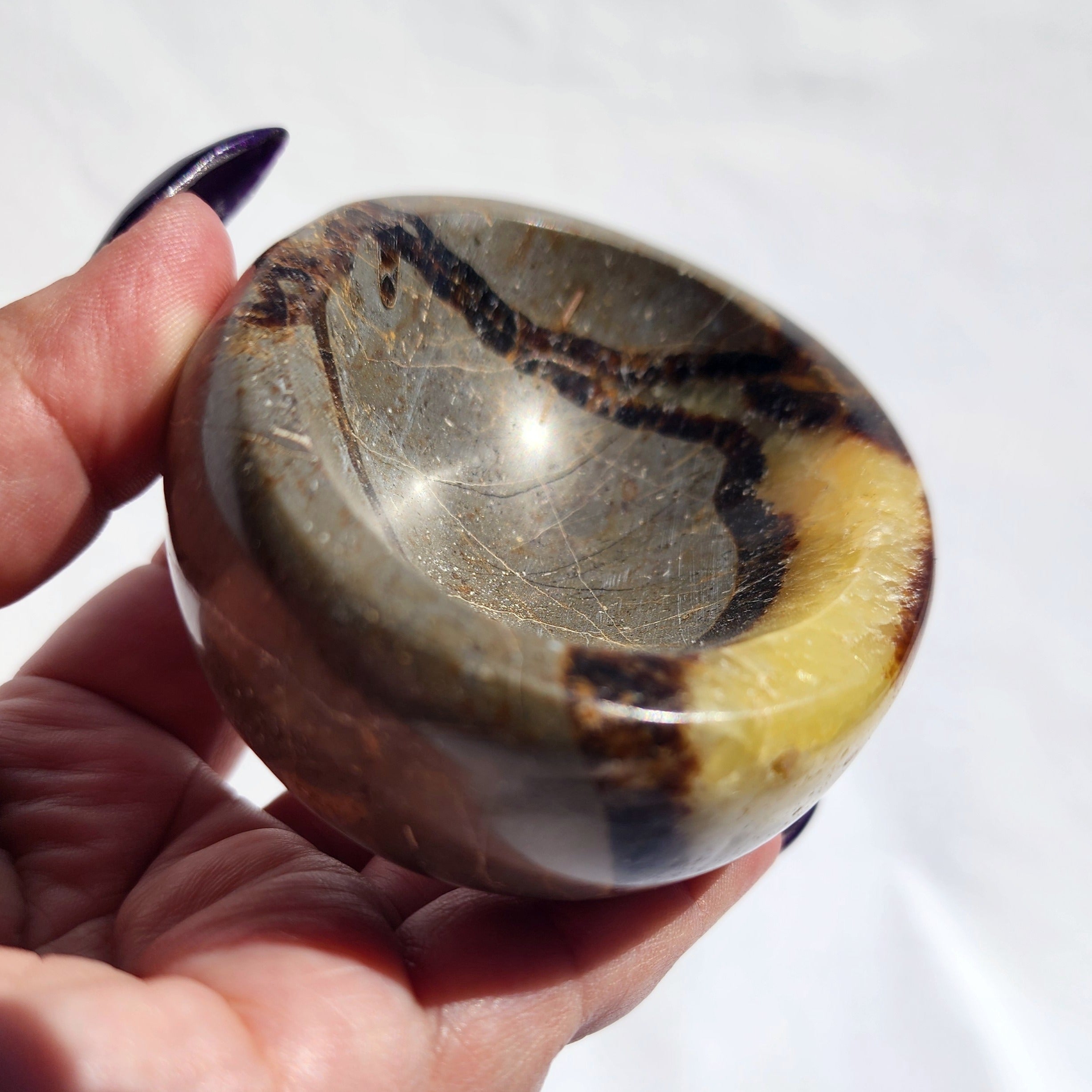 Septarian Trinket Dish