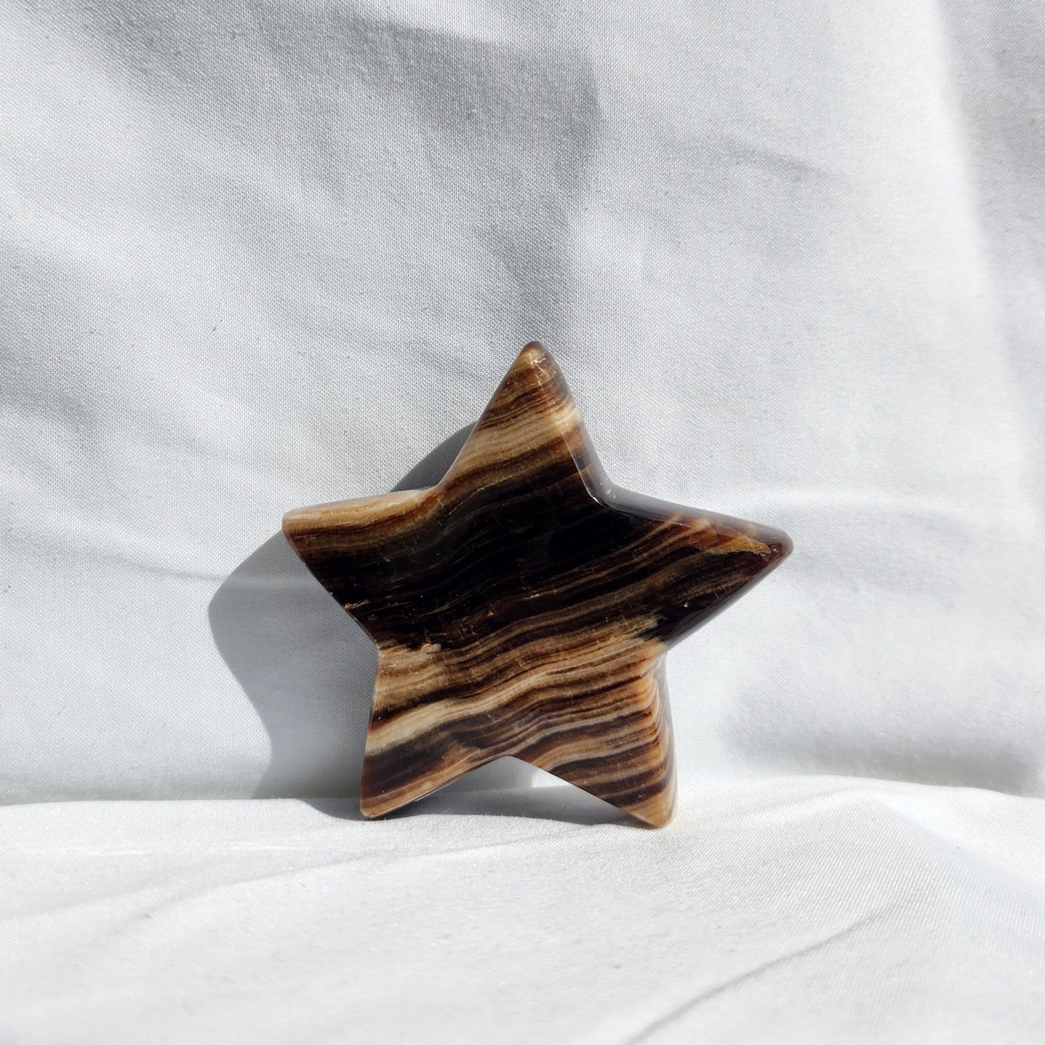Chocolate Calcite aka Brown Aragonite Star