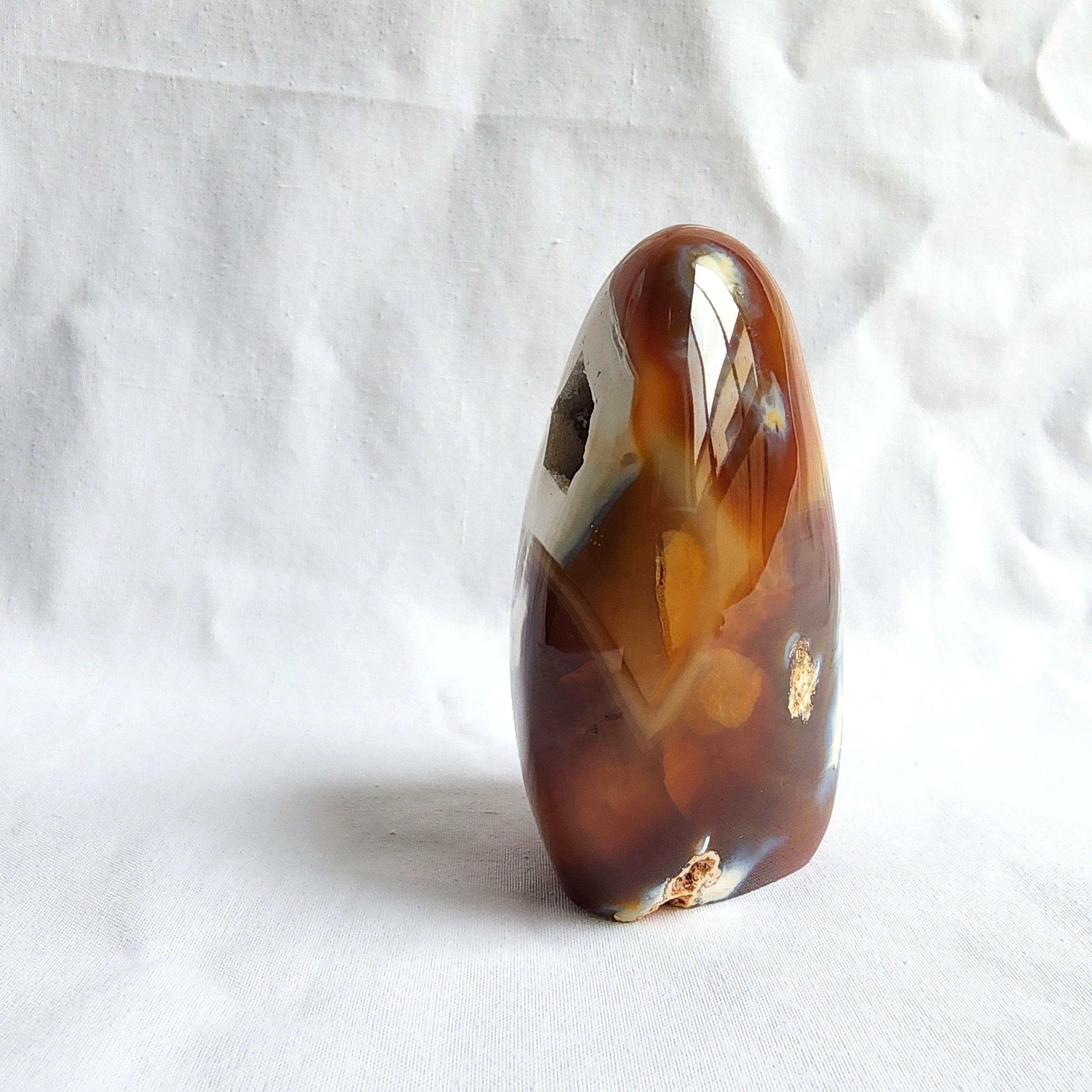Carnelian & Orca Agate Freeform
