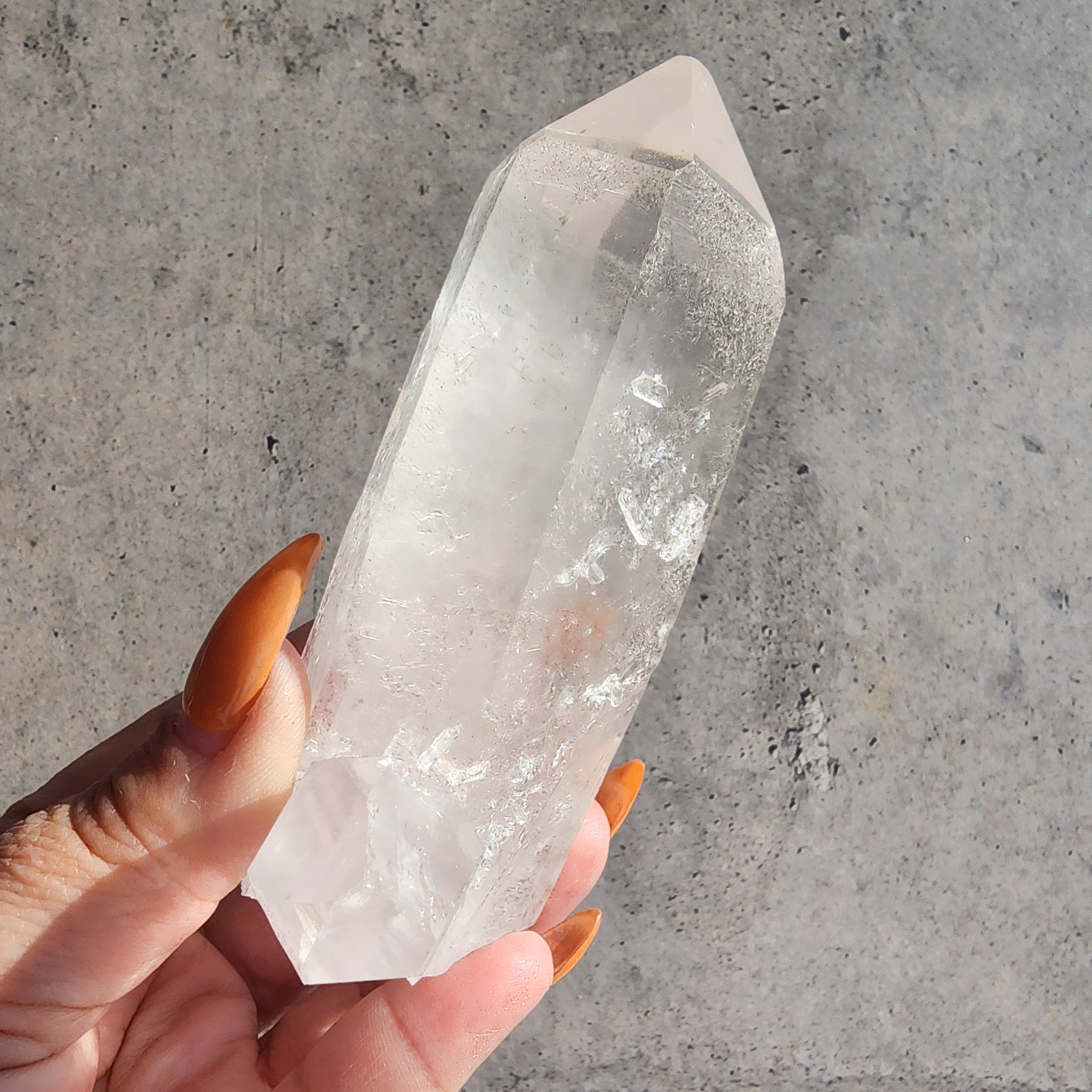 Clear Quartz Natural Raw Point