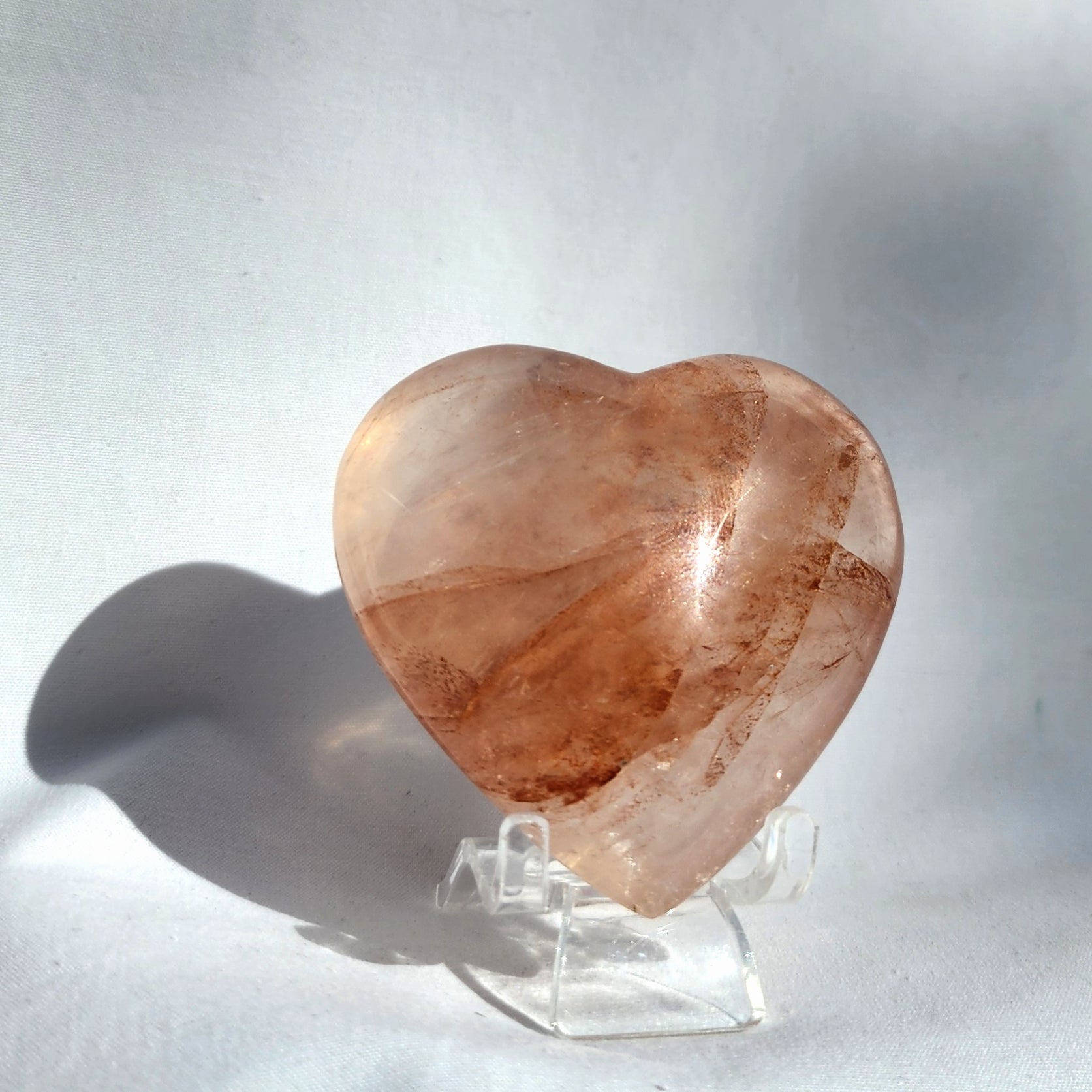 Fire Quartz Heart